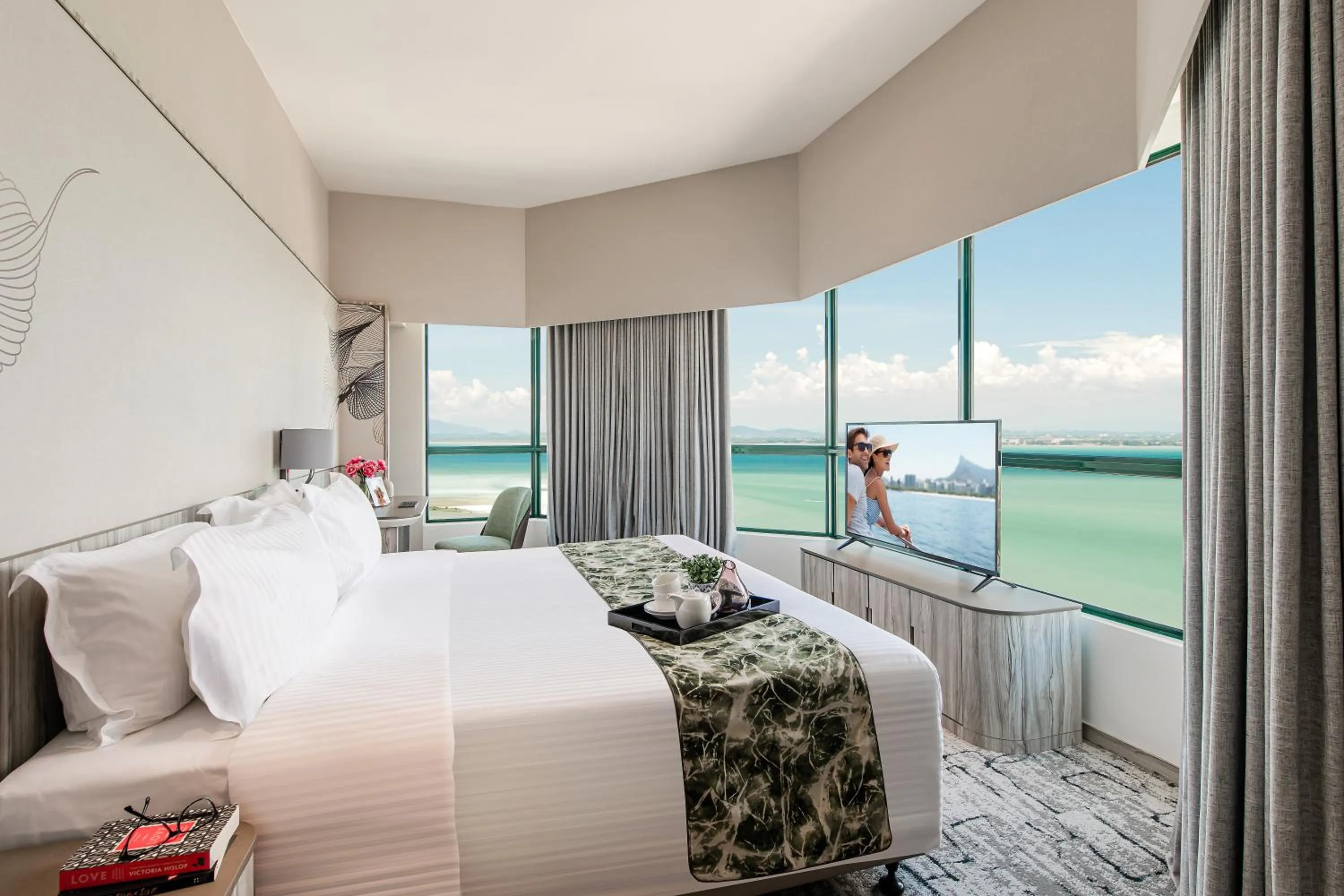 Bedroom, Bed in Ascott Gurney Penang