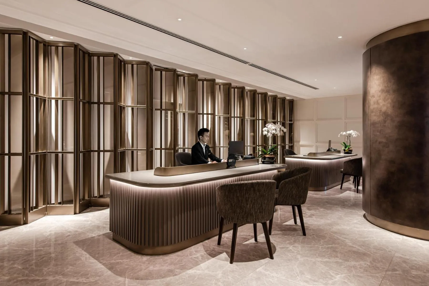 Lobby or reception in Ascott Gurney Penang