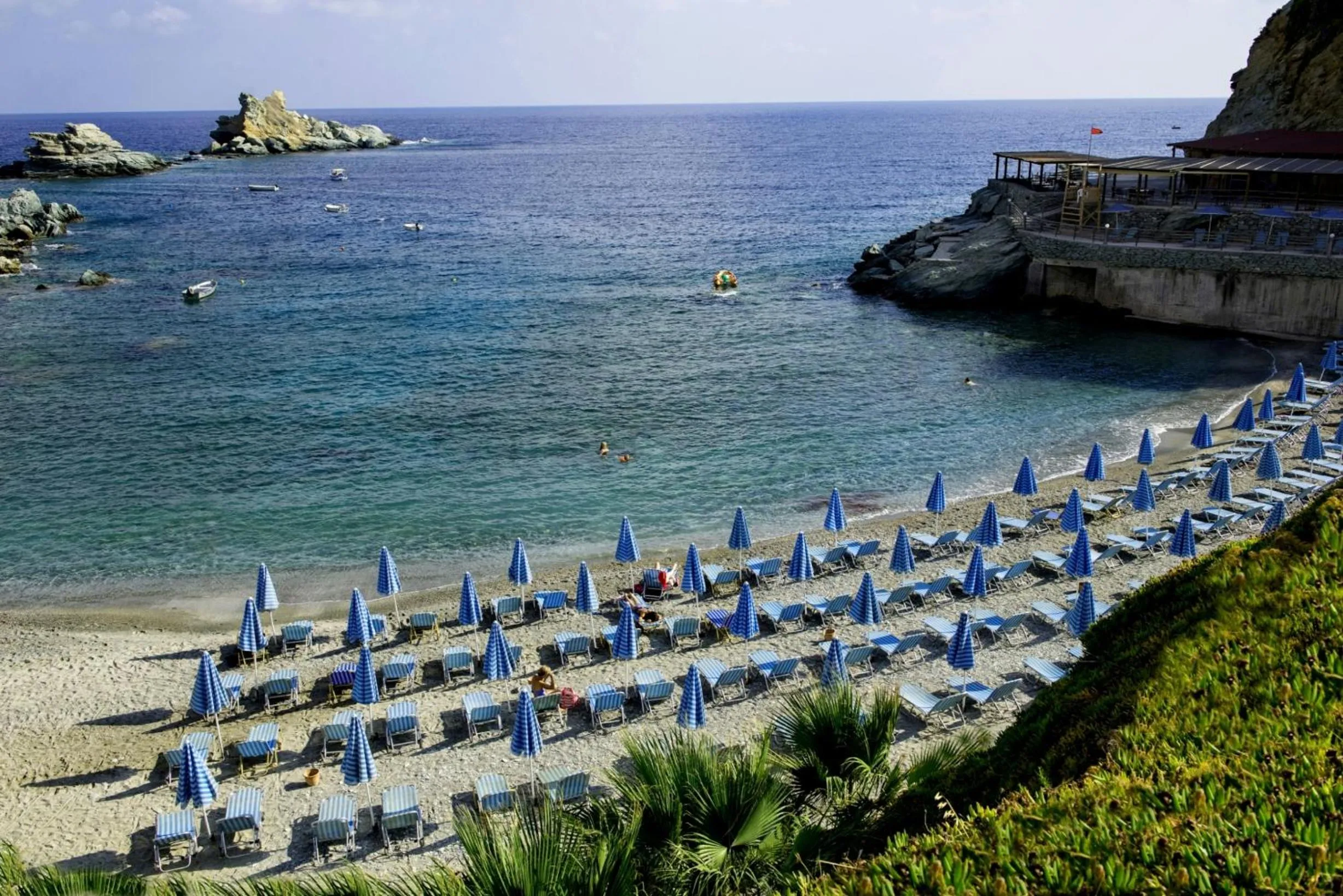 Beach in Athina Palace Resort & Spa