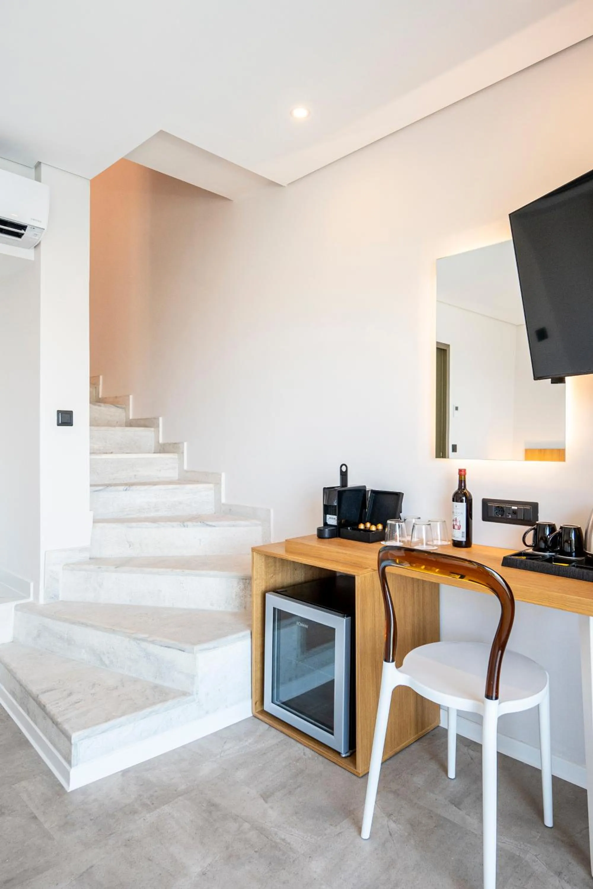 Bedroom in Athina Palace Resort & Spa