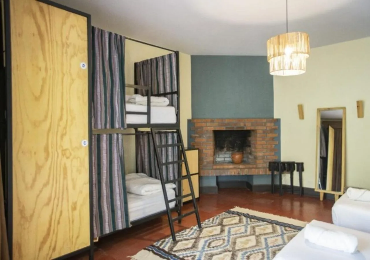 Bunk Bed in Female Dormitory Room   in Socialtel Atitlan