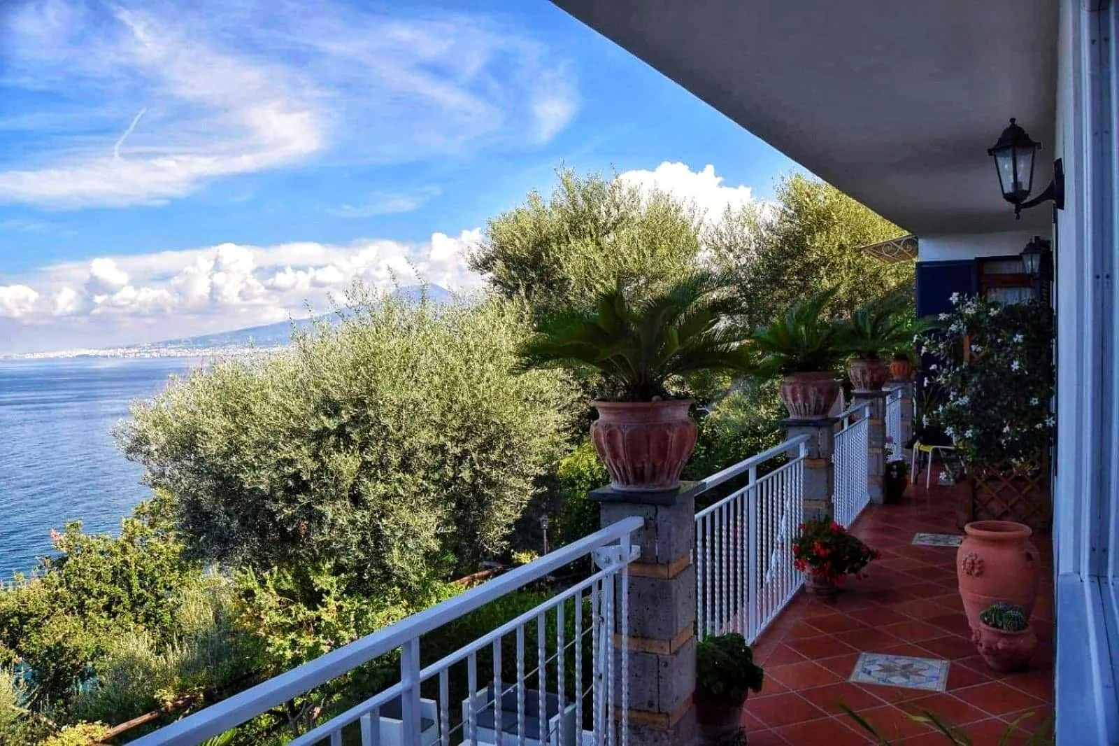Balcony/Terrace in La Palombara B&B