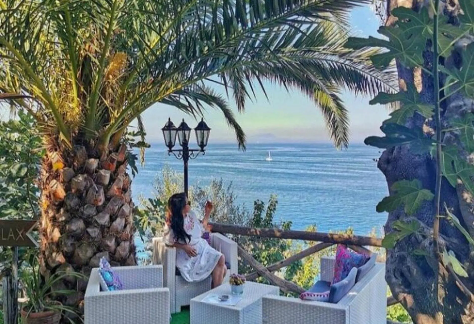 Sea view in La Palombara B&B