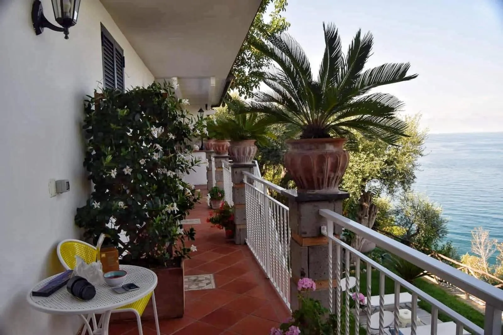 Balcony/Terrace in La Palombara B&B