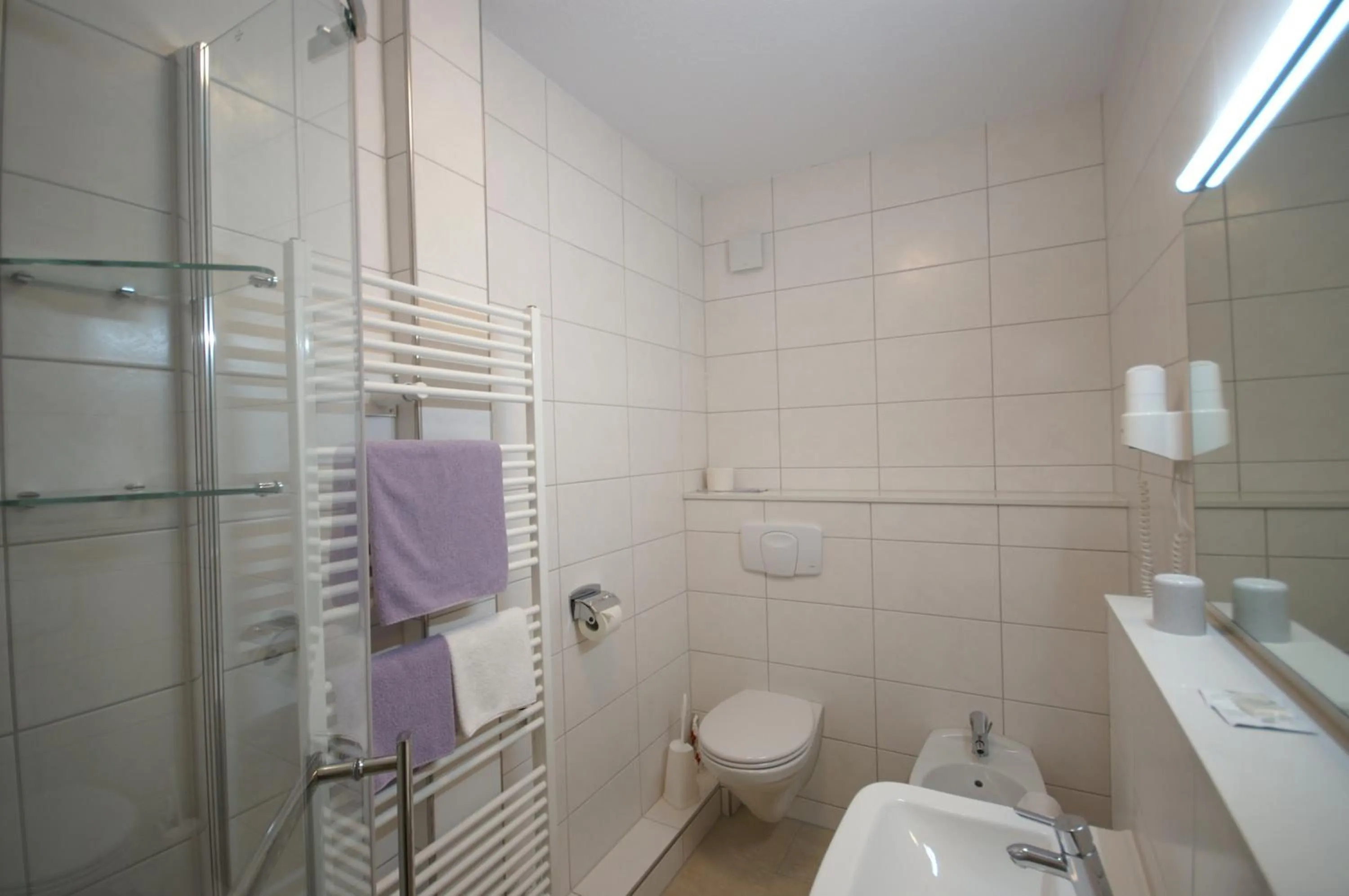 Bathroom in Hotel Weidenau