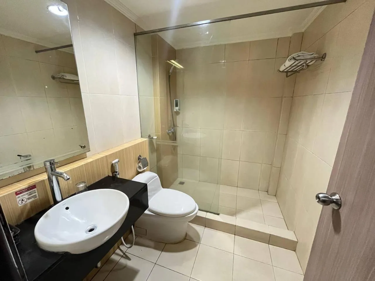 Shower in Manise Hotel