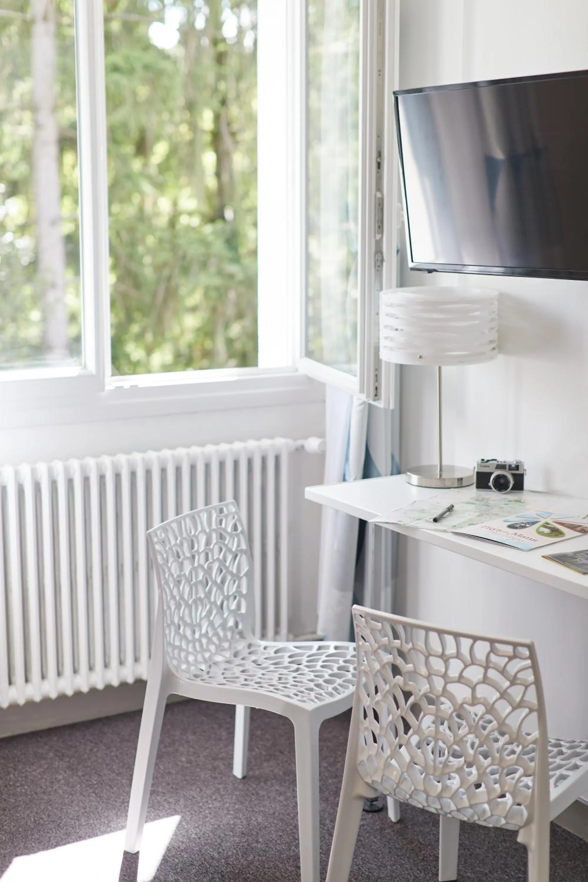 TV and multimedia in Hotel De La Pommeraie