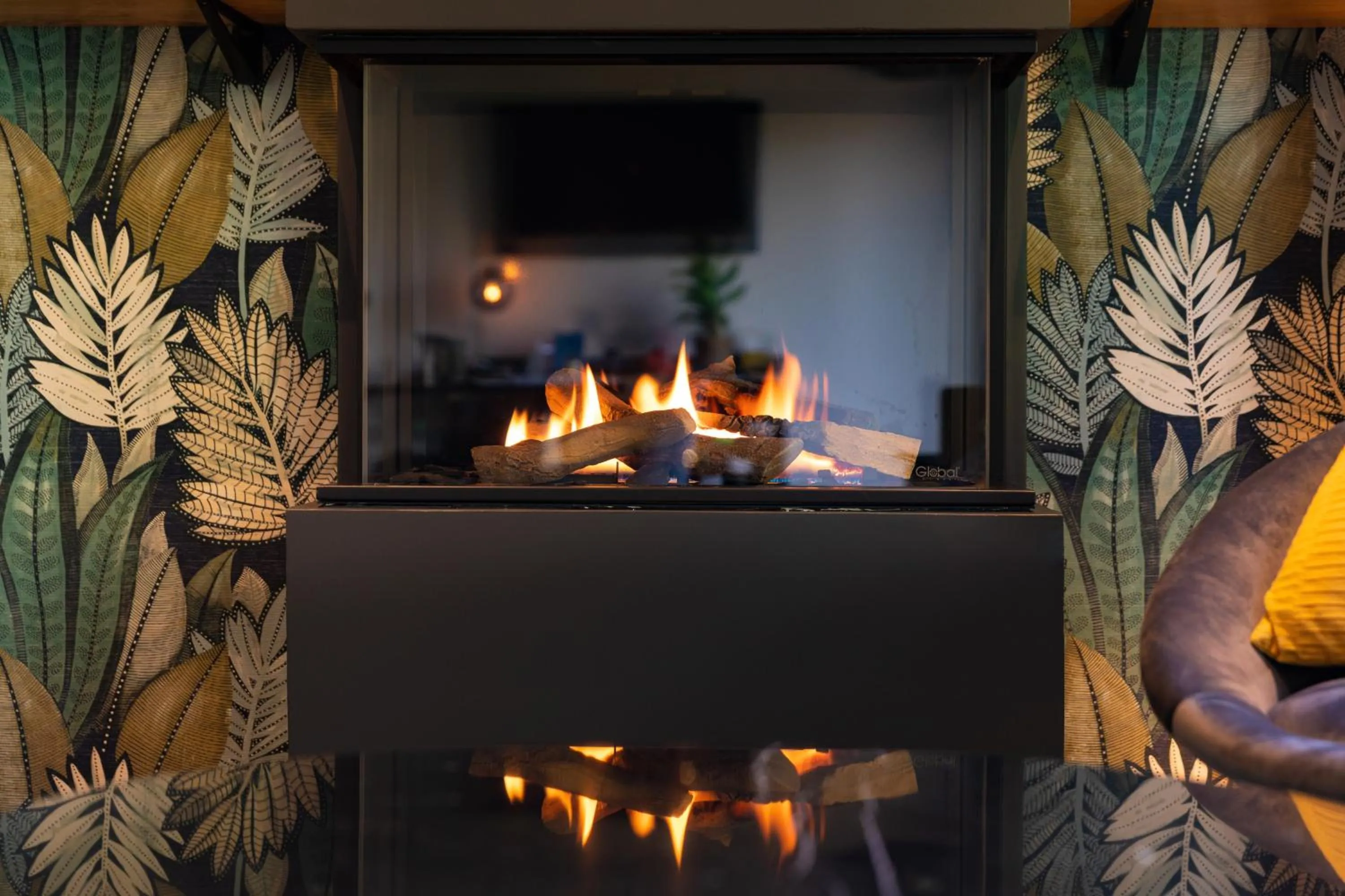 Living room in Hotel De La Pommeraie