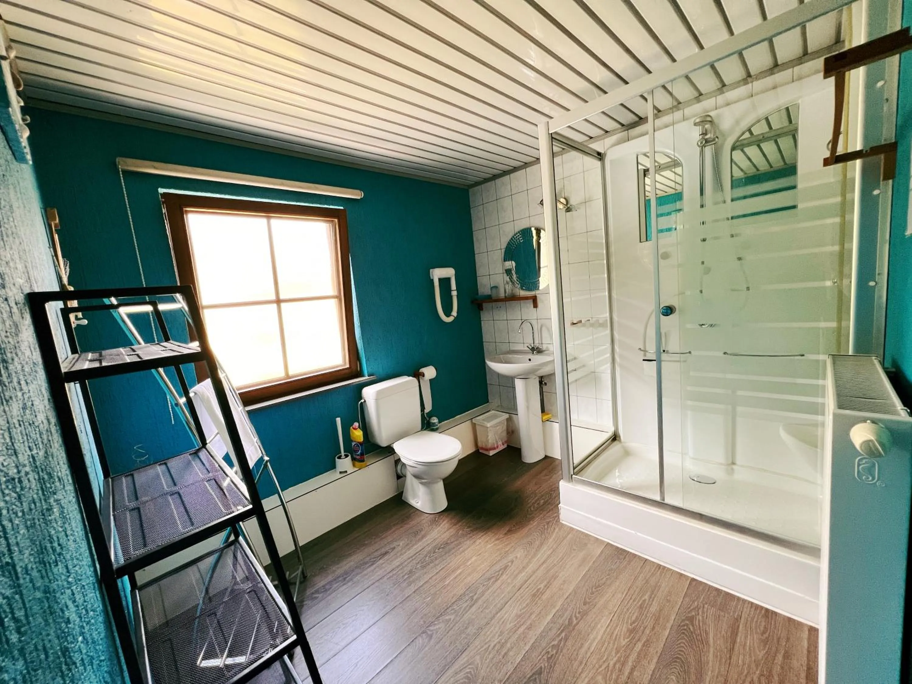 Au sommet de la cascade