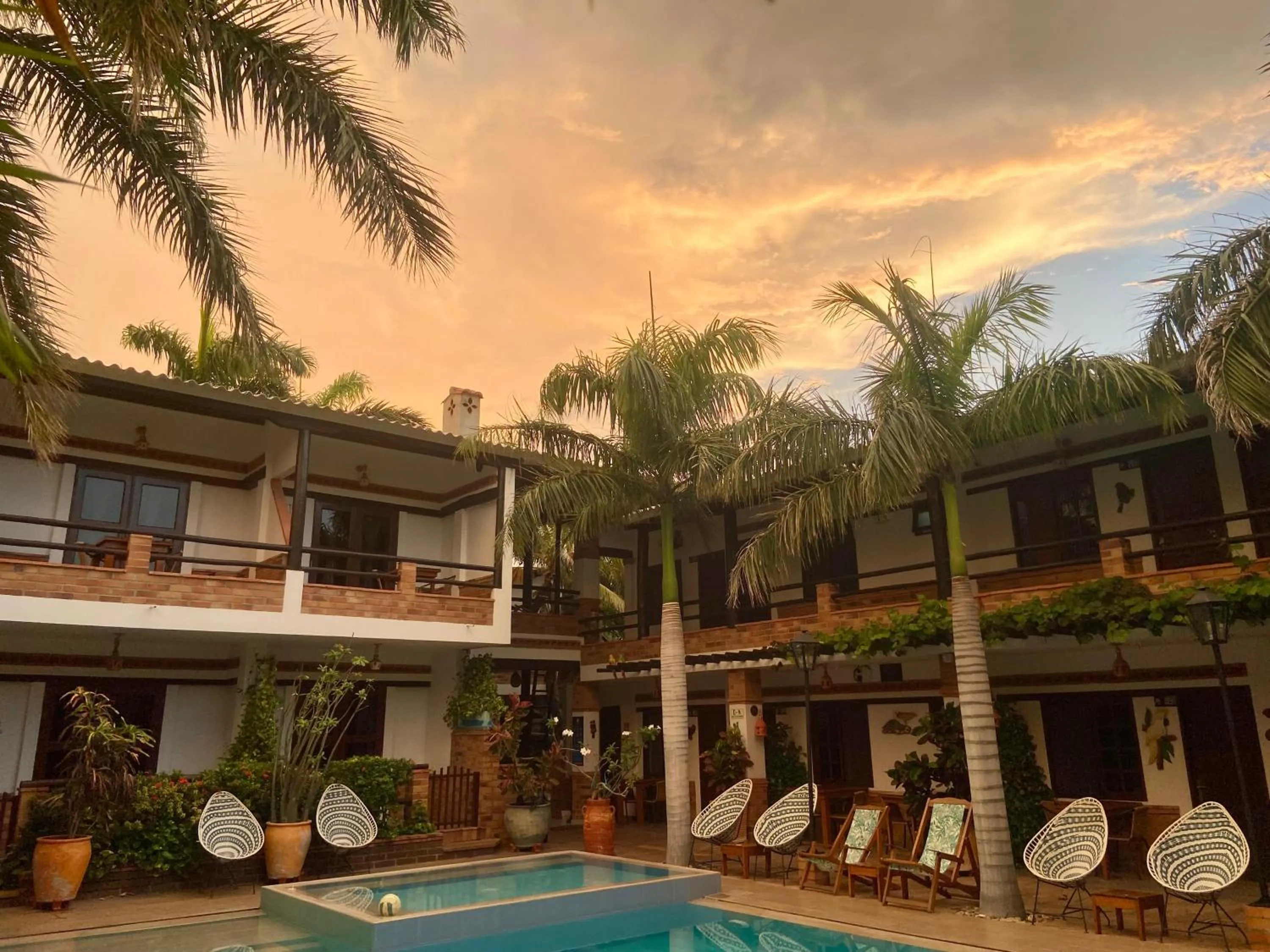 Patio in Camali Hotel