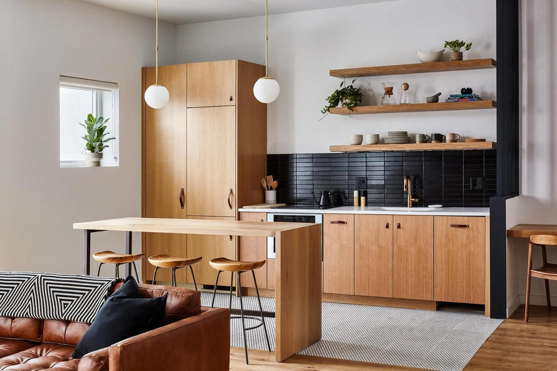 Kitchen or kitchenette in Lokal Hotel Fishtown