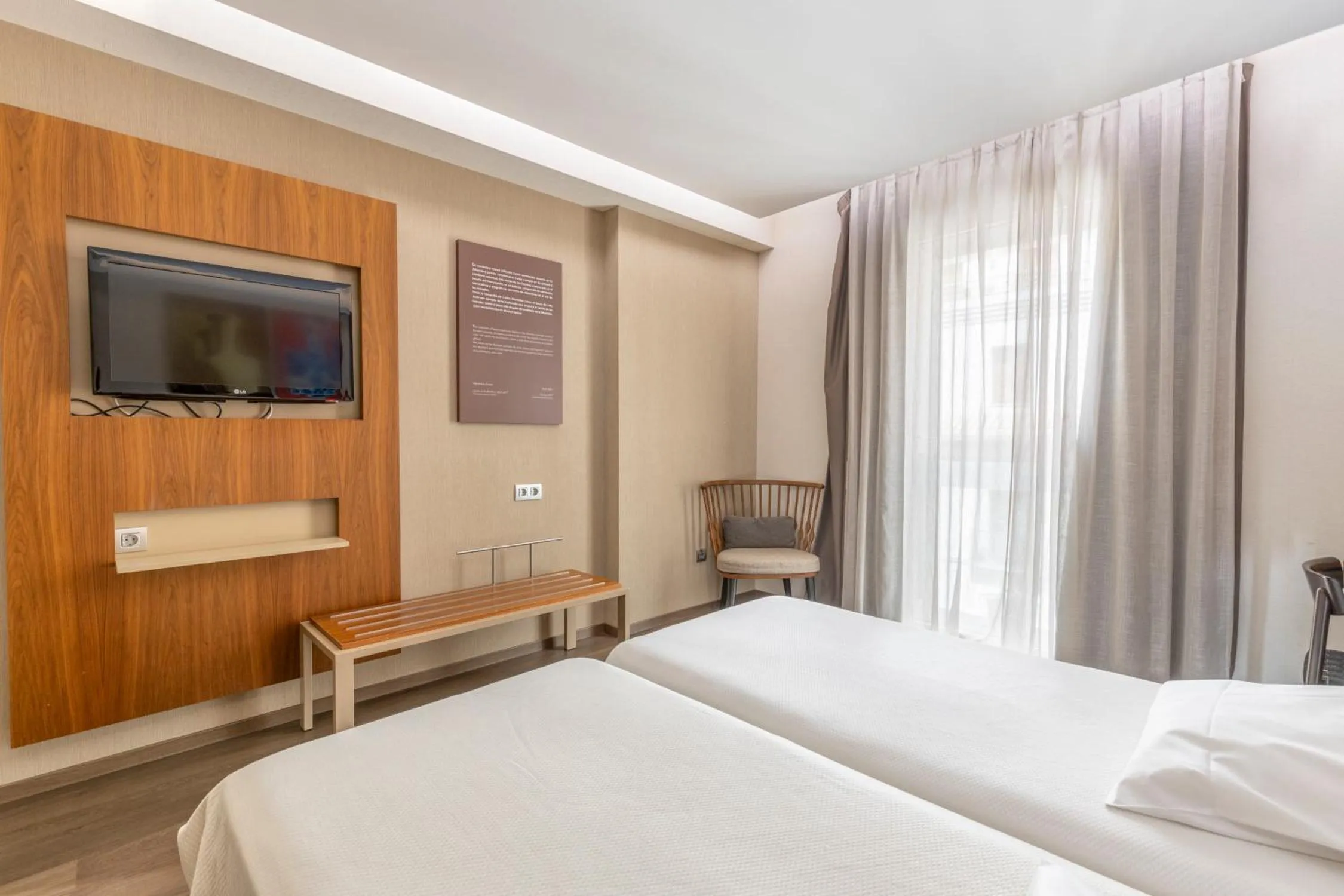 Bed in BIBO Hotel Recogidas