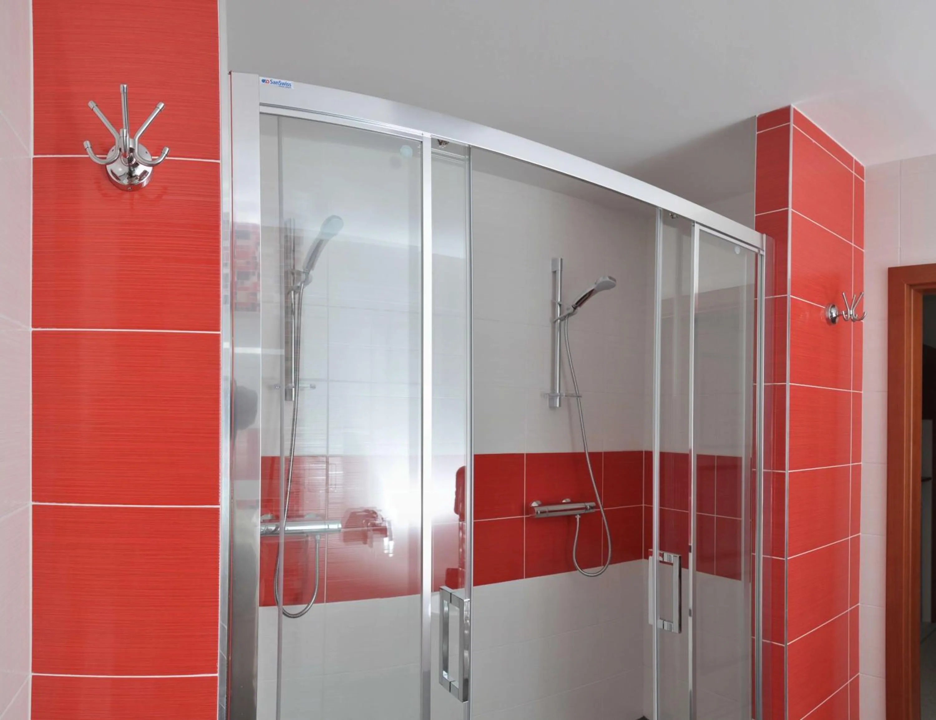 Shower in Pension Pod věží