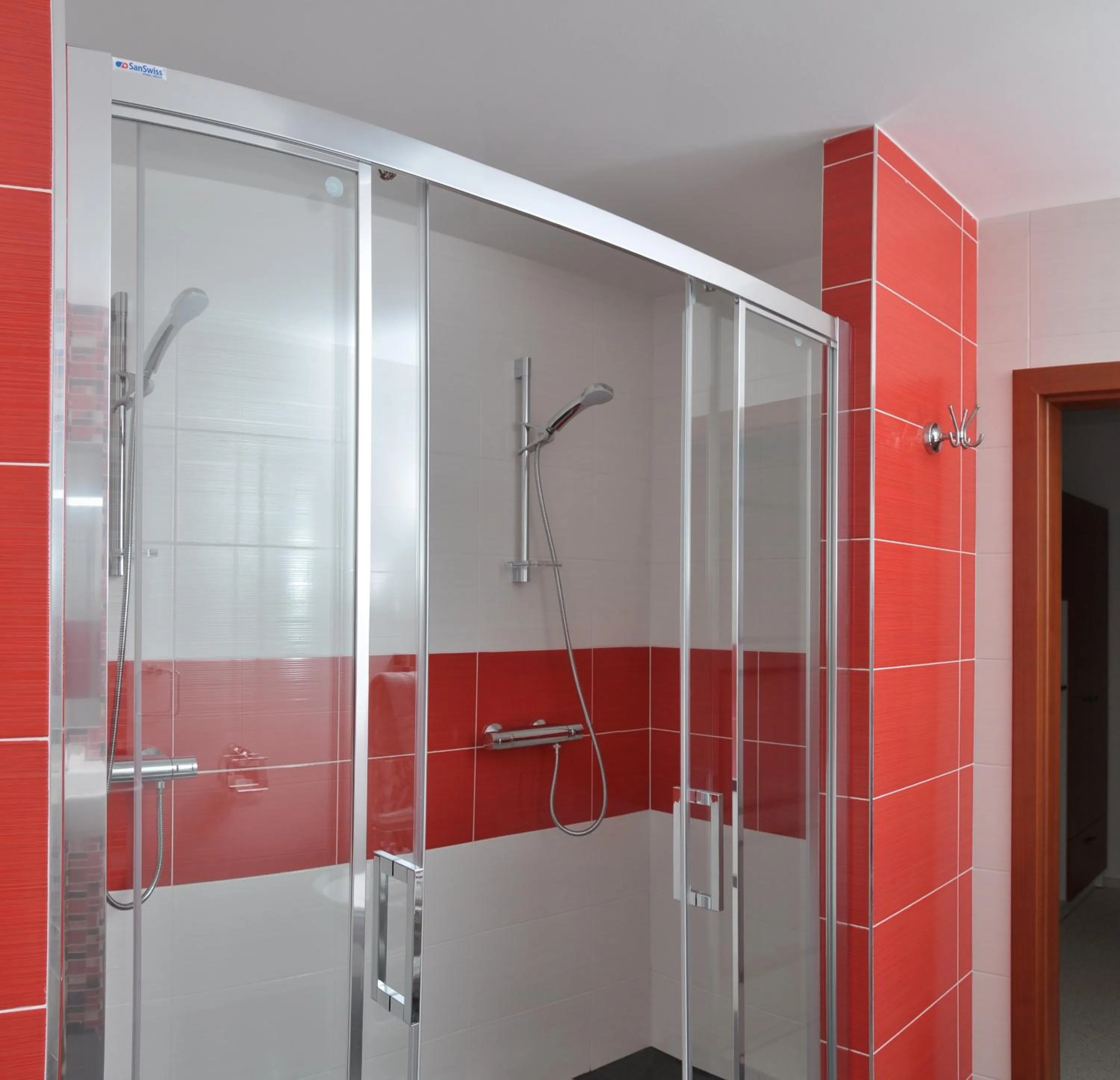 Shower in Pension Pod věží