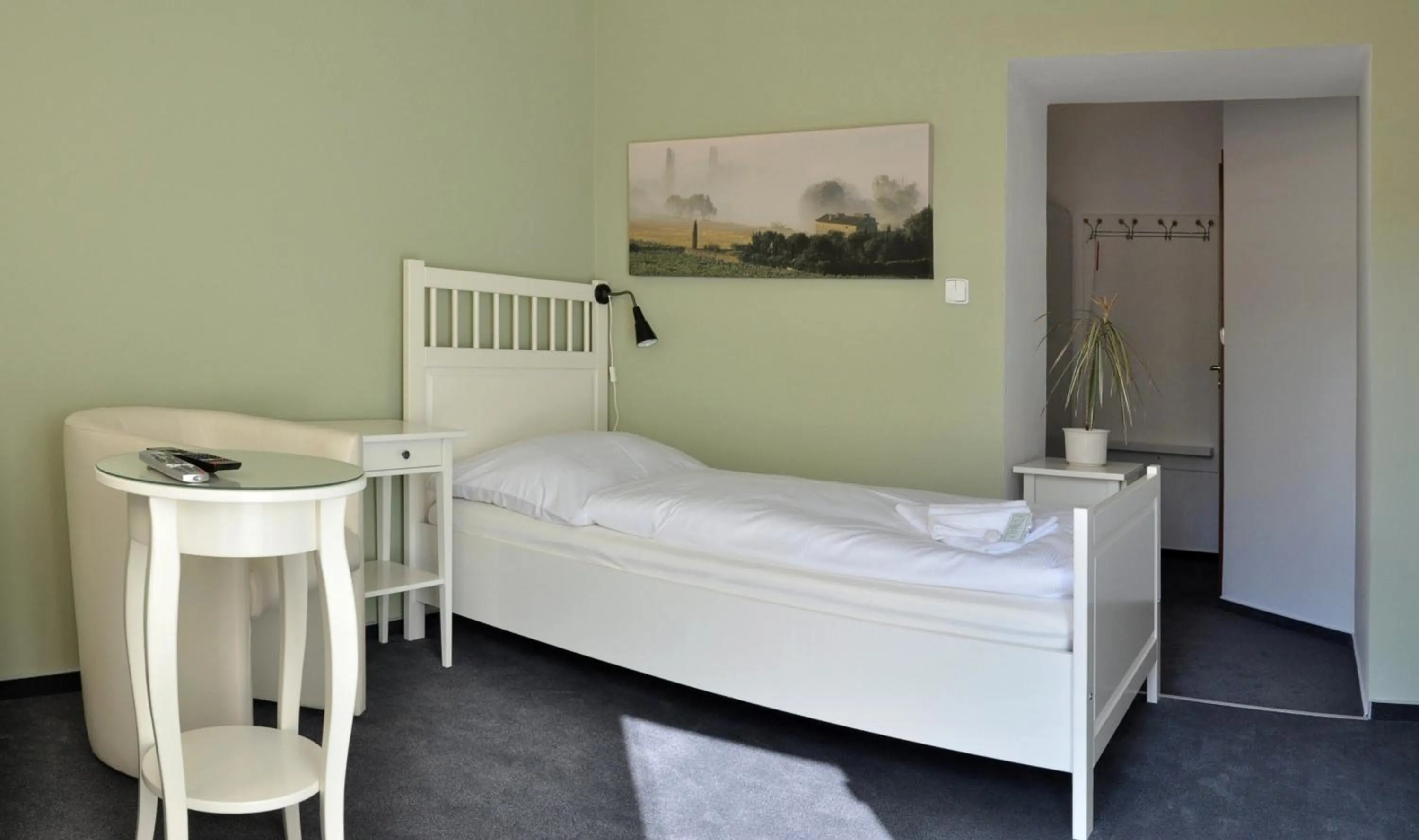 Bedroom, Bed in Pension Pod věží