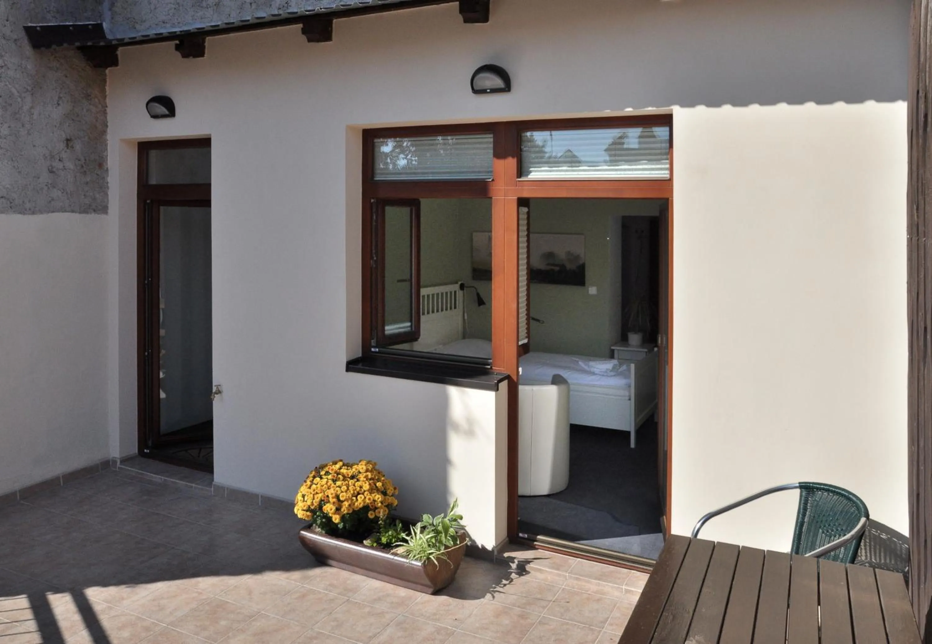 Balcony/Terrace in Pension Pod věží