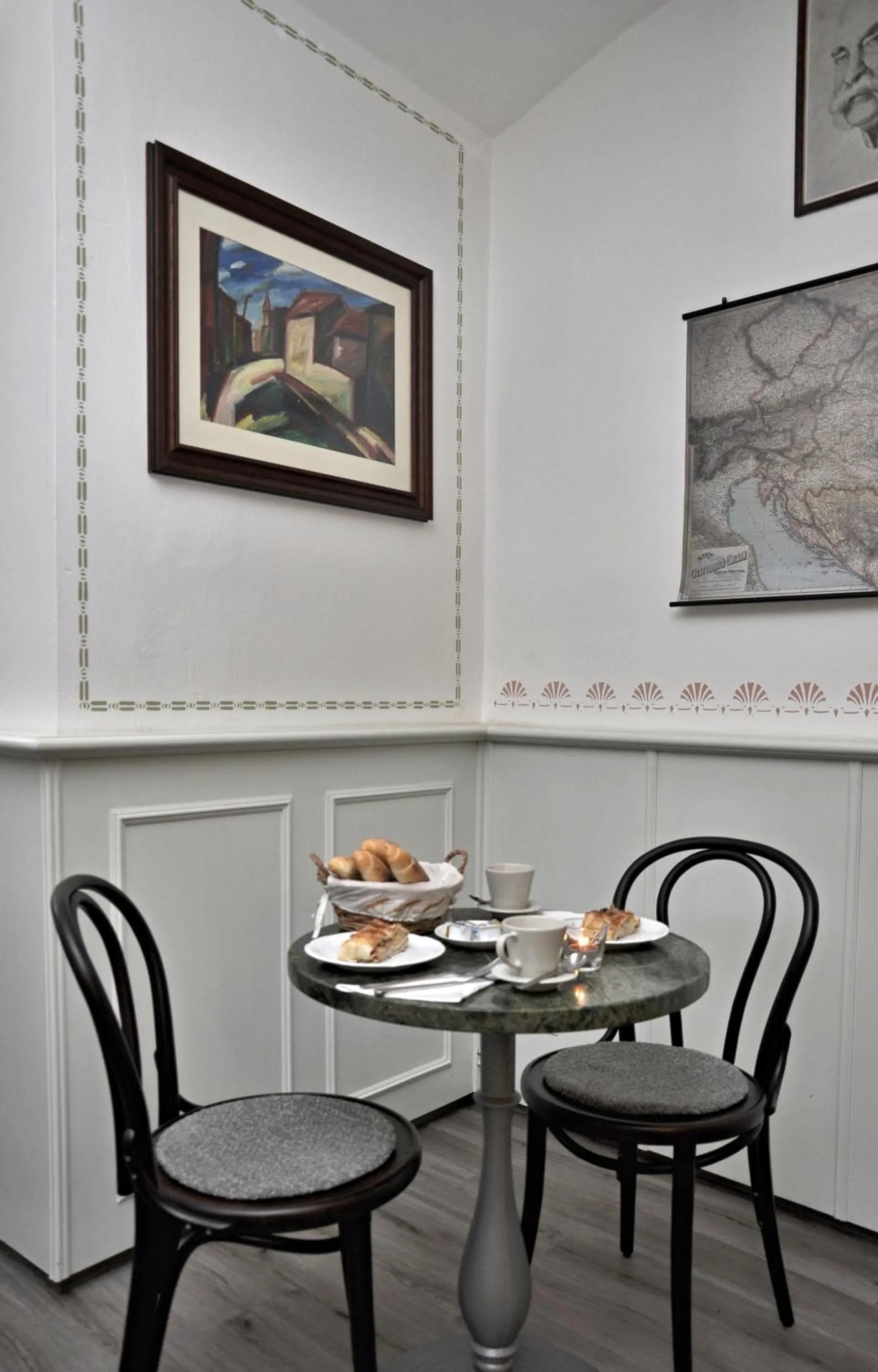 Continental breakfast in Pension Pod věží