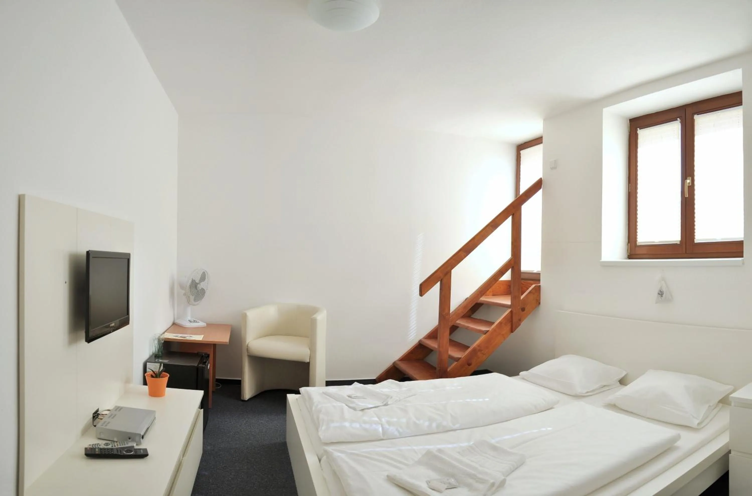 Bedroom, Bed in Pension Pod věží