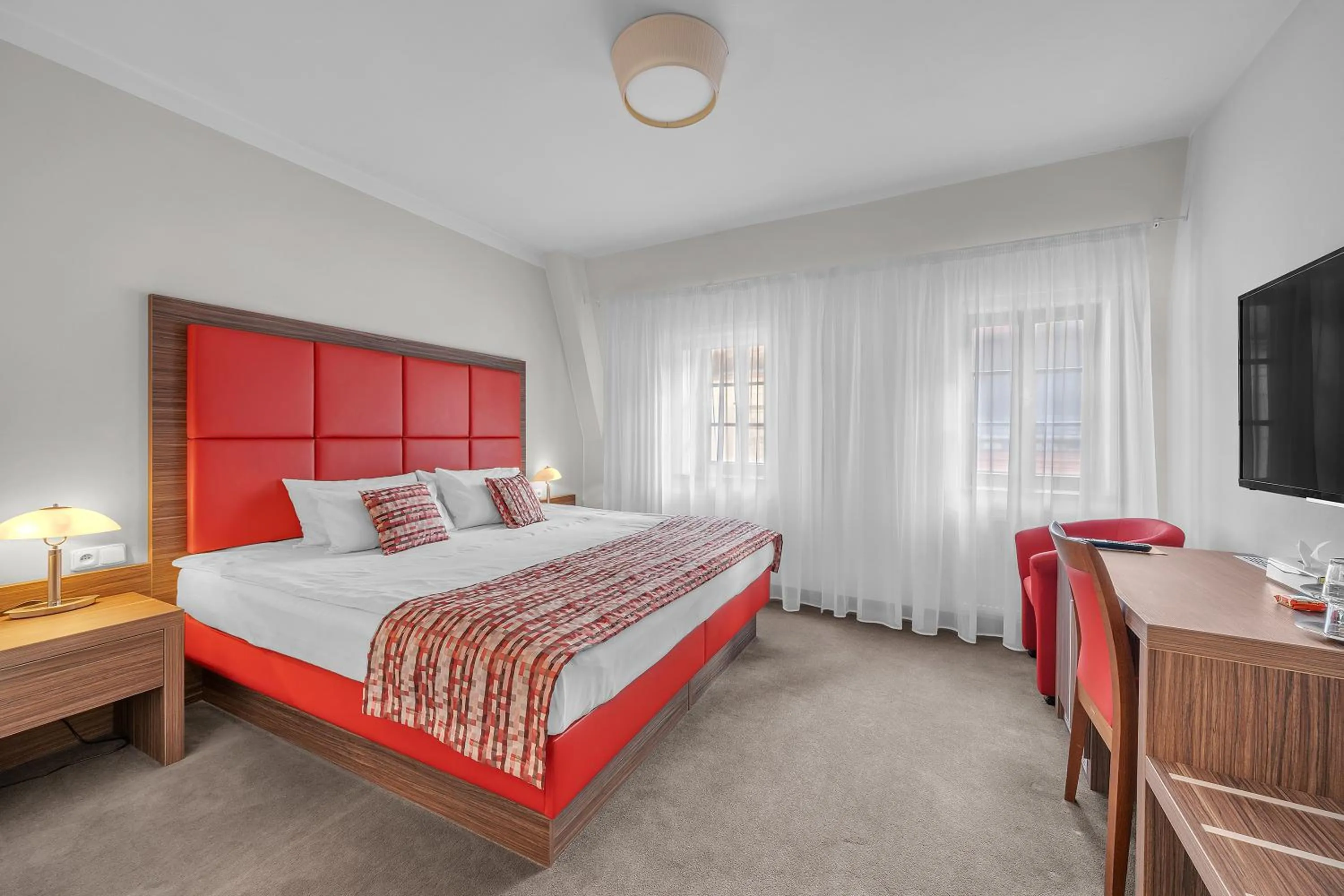 Bed in Hotel Nelly Kellys