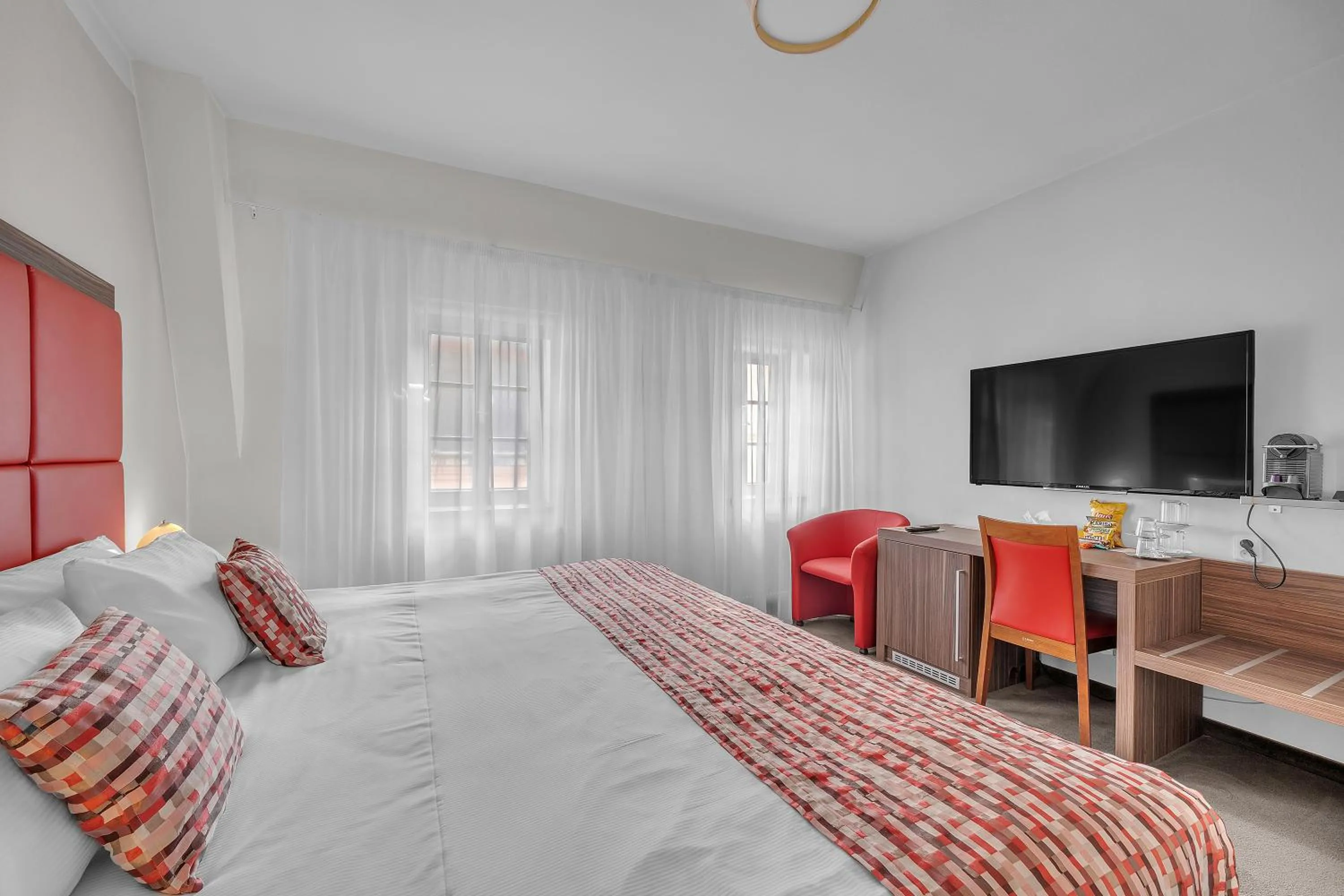 Bed in Hotel Nelly Kellys