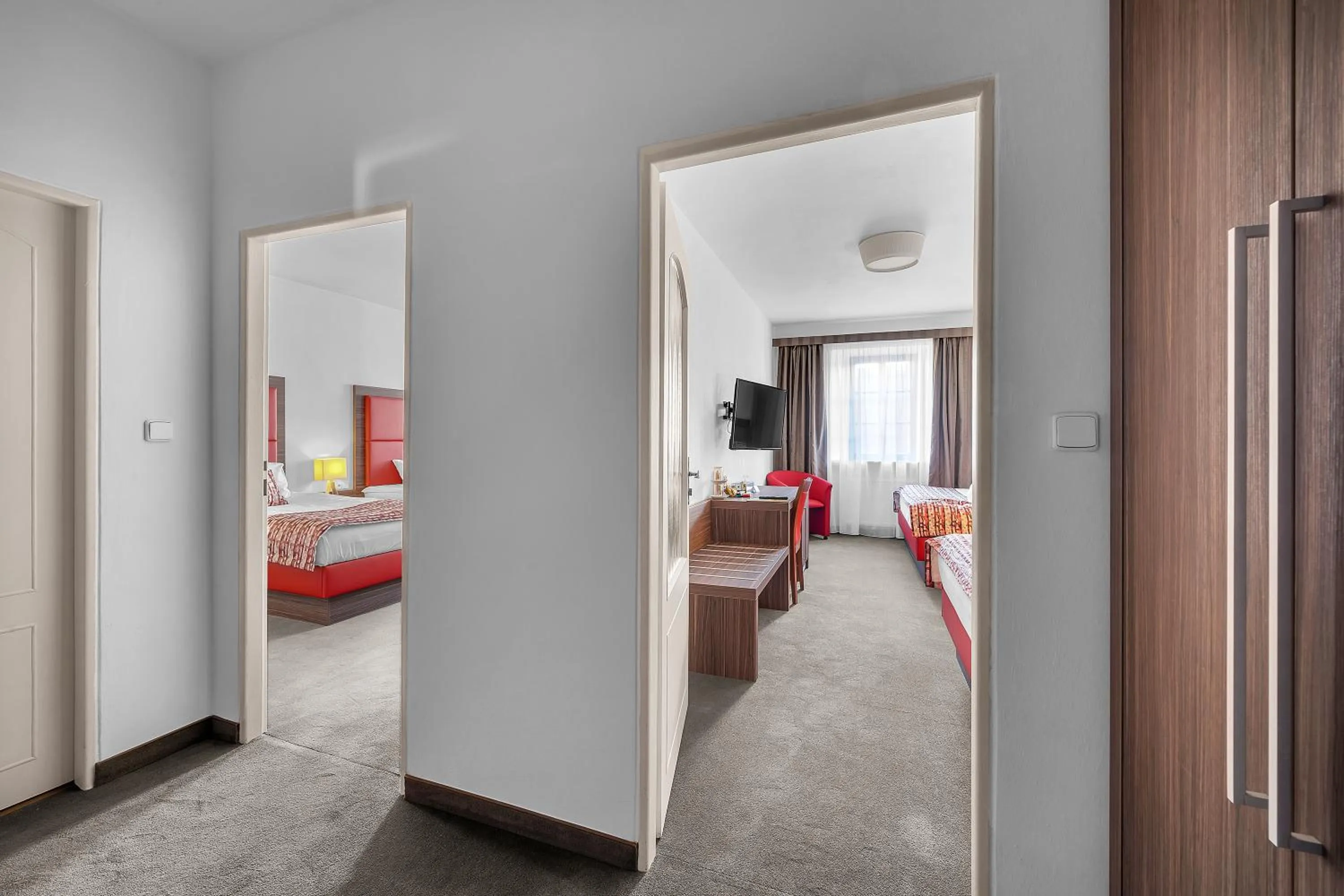 Bed in Hotel Nelly Kellys