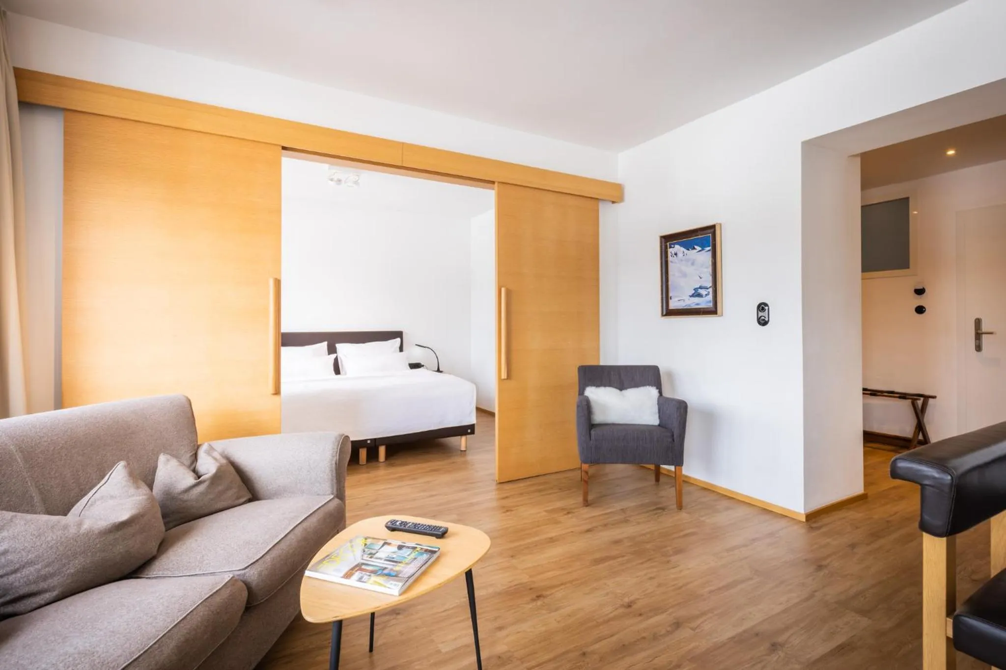 Photo of the whole room, Bed in Hotel Berghof