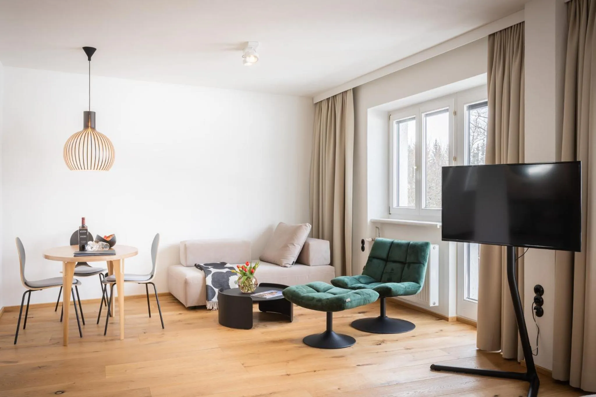 Living room in Hotel Berghof