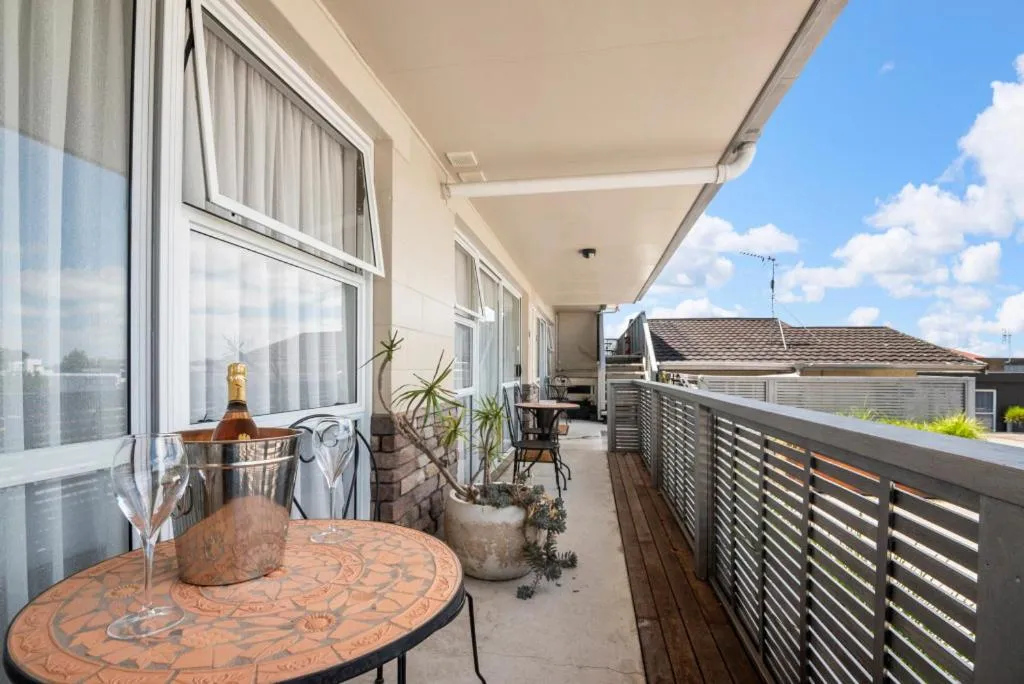 Balcony/Terrace in Te Aroha Motel