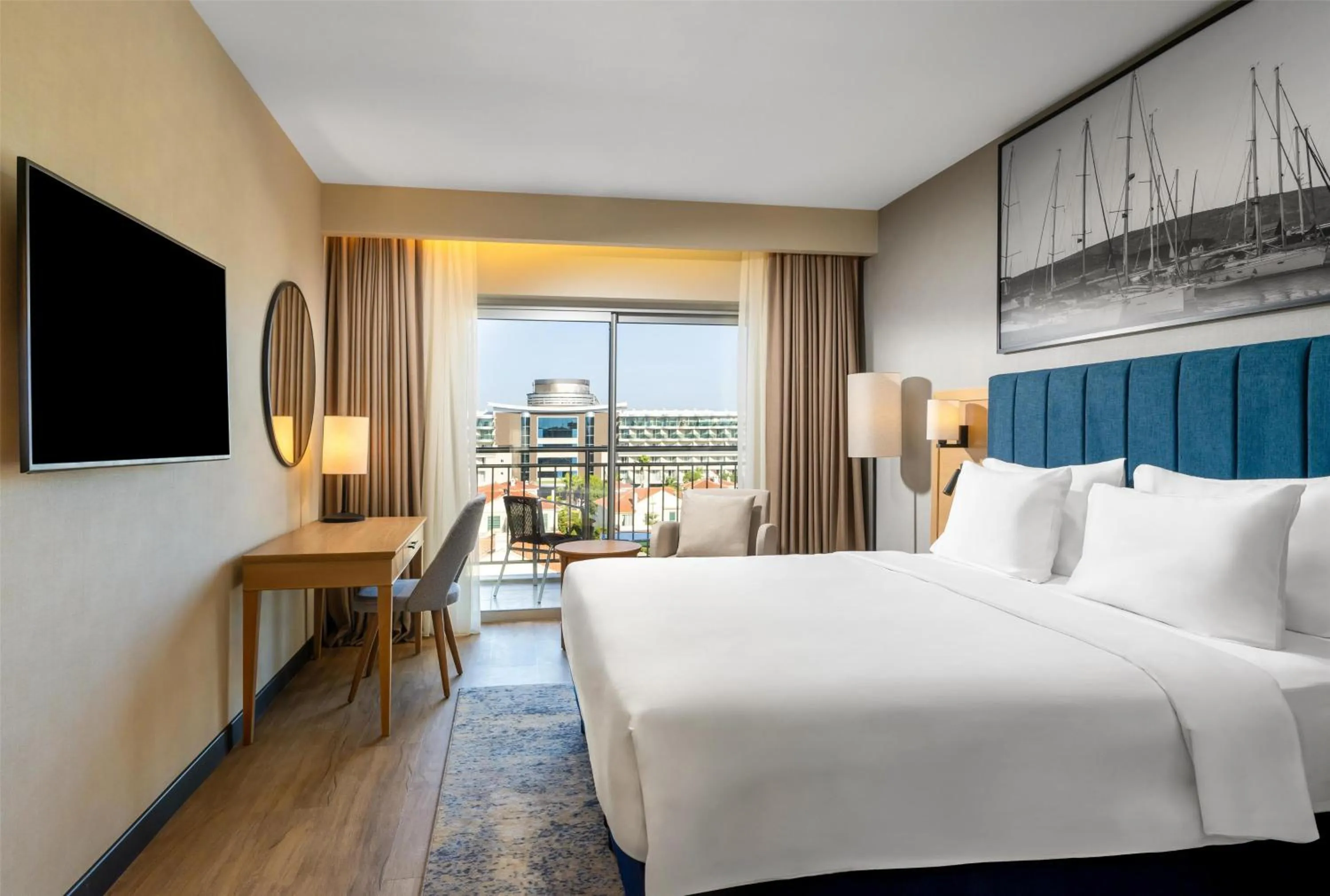 Bedroom, Bed in Radisson Blu Resort & Spa Cesme