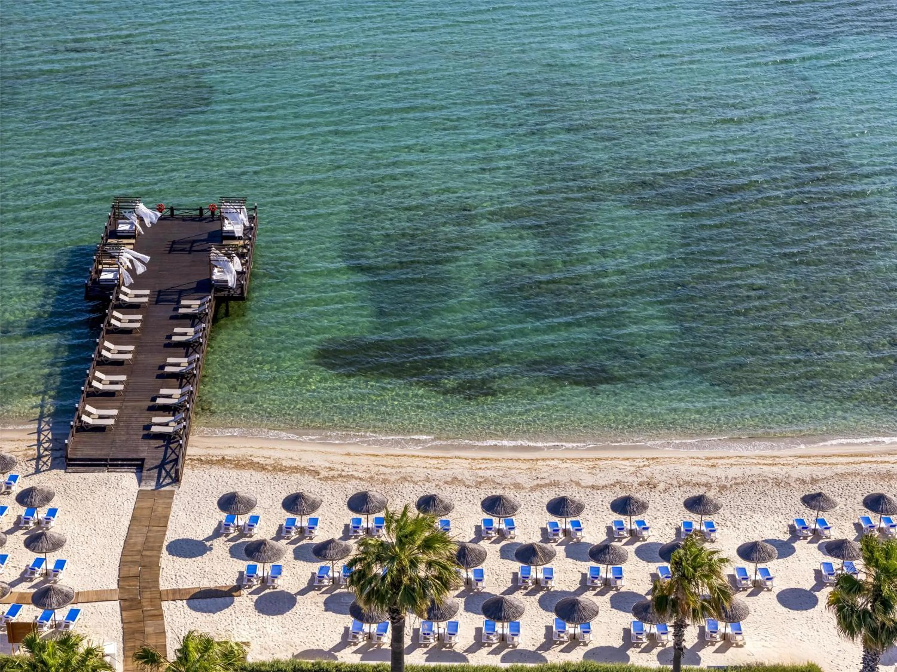 Beach in Radisson Blu Resort & Spa Cesme
