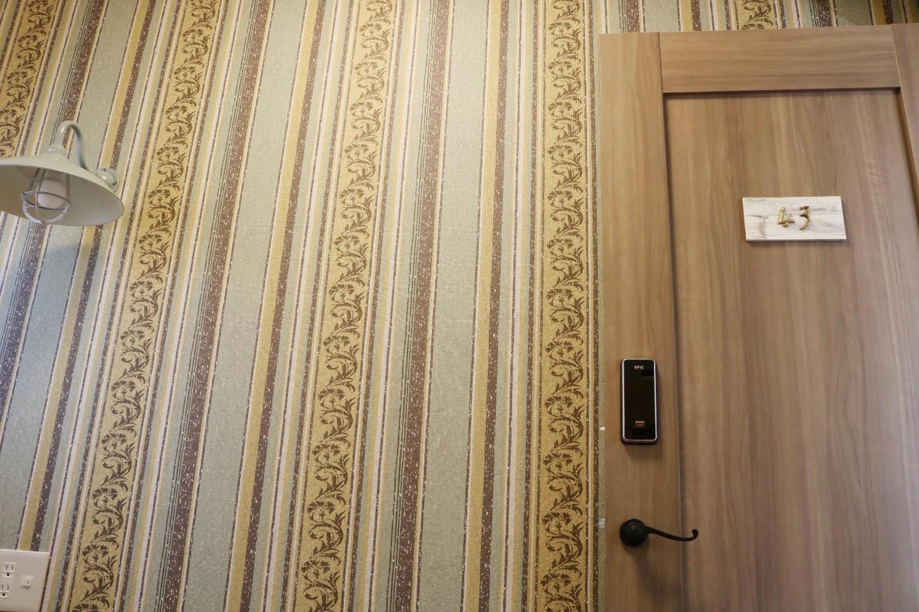 Decorative detail in Trip & Sleep Hostel