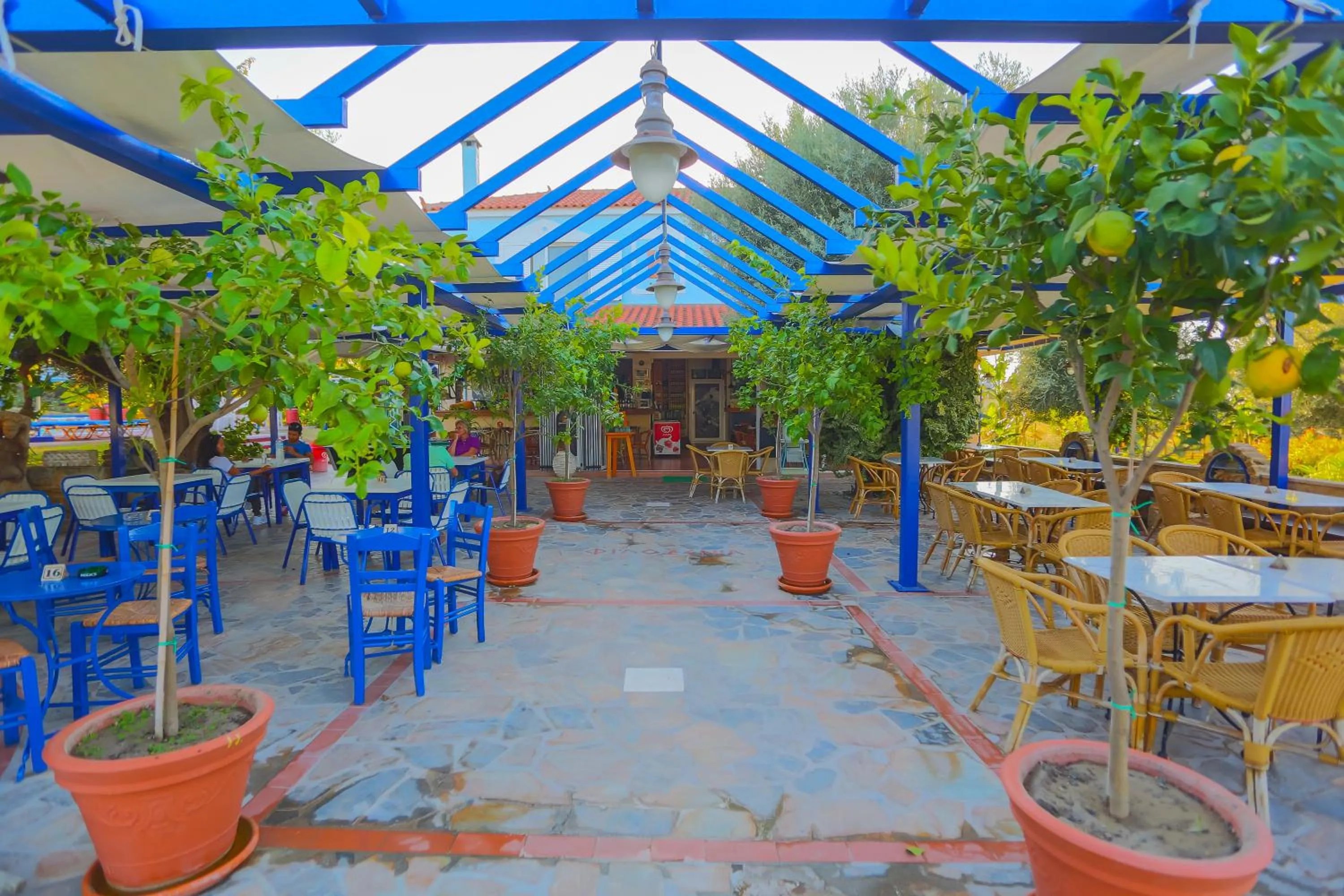 Lounge or bar in Filoxenia Apartments & Studios