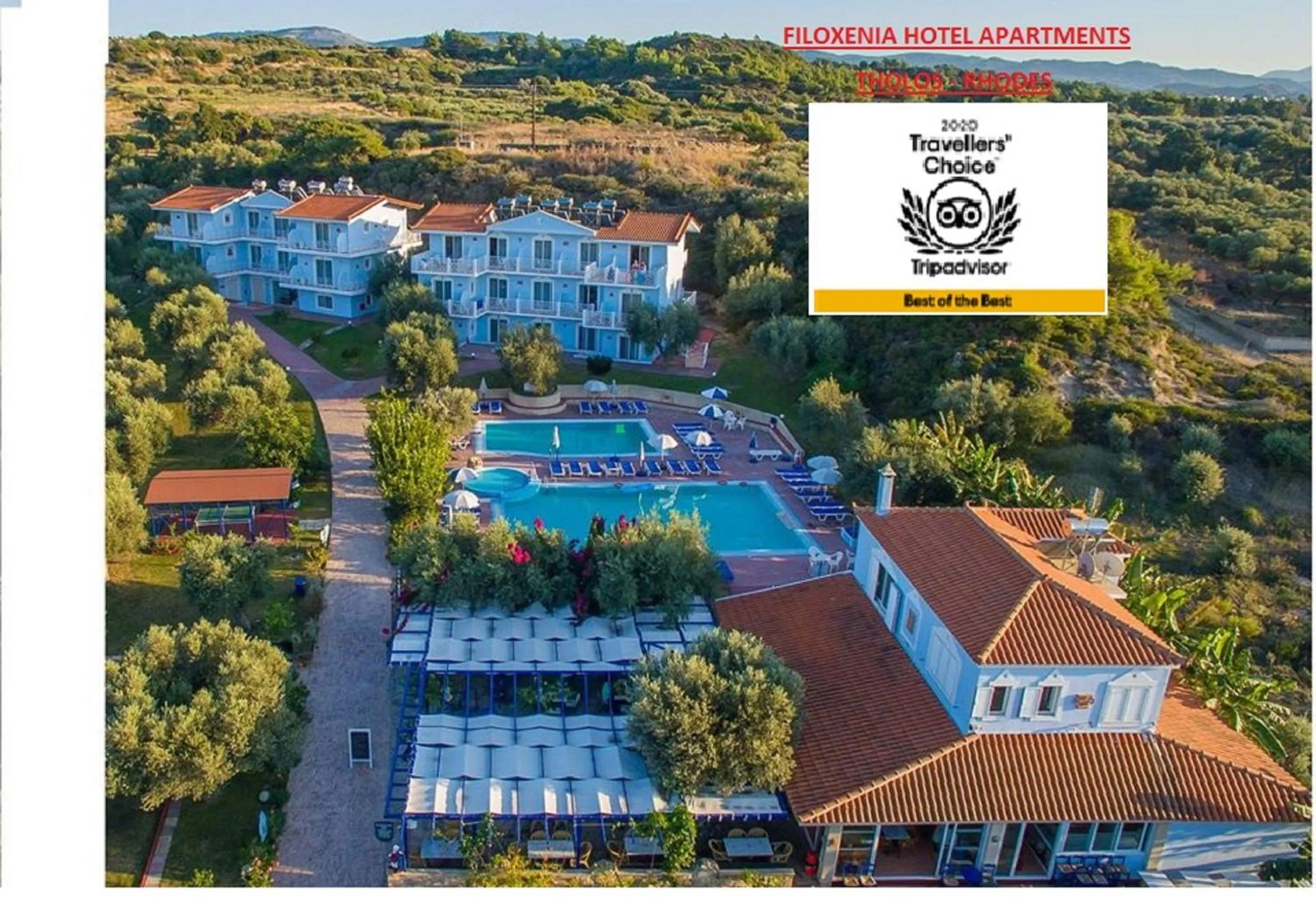 Property building in Filoxenia Apartments & Studios