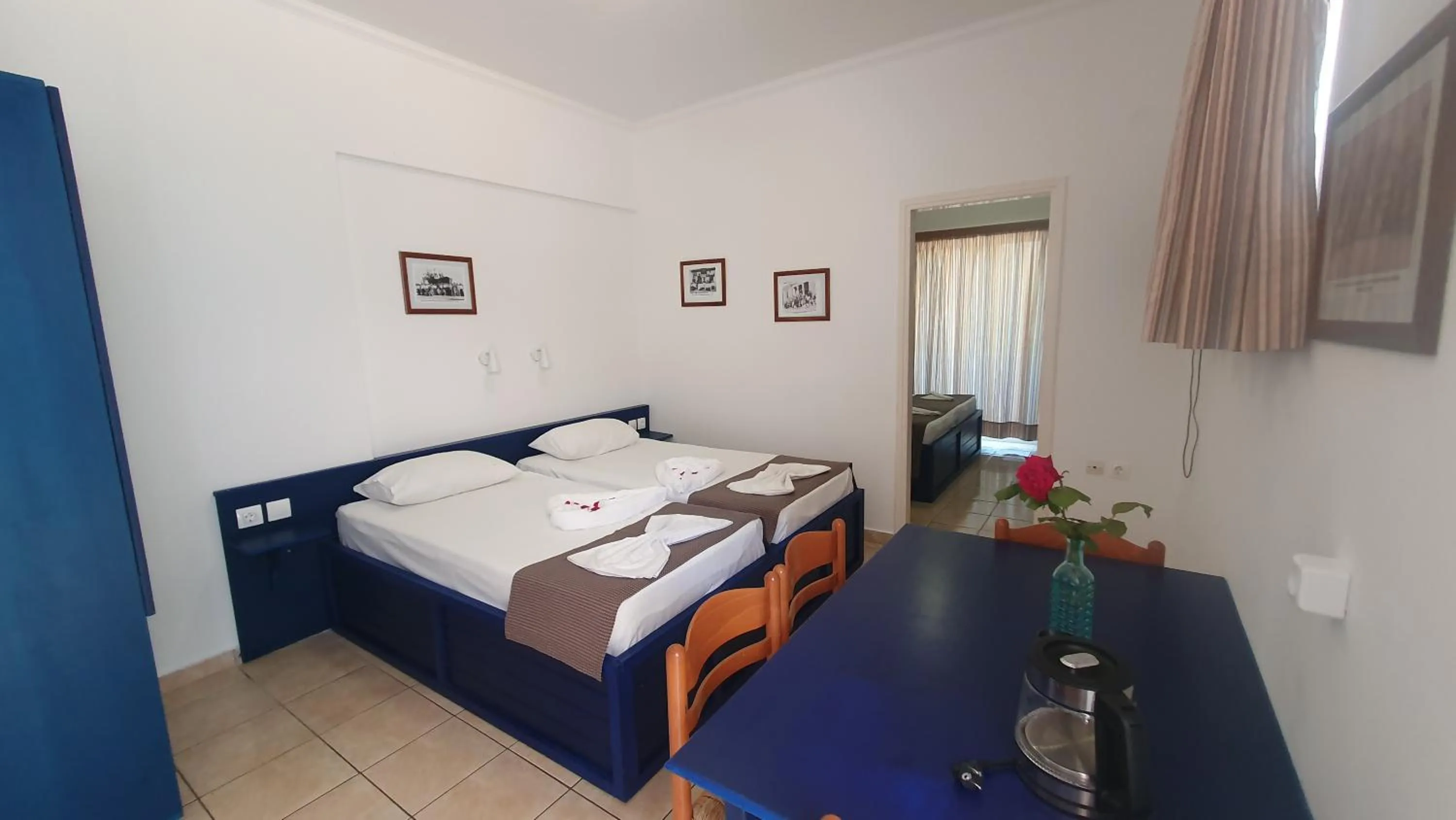 Bed in Filoxenia Apartments & Studios