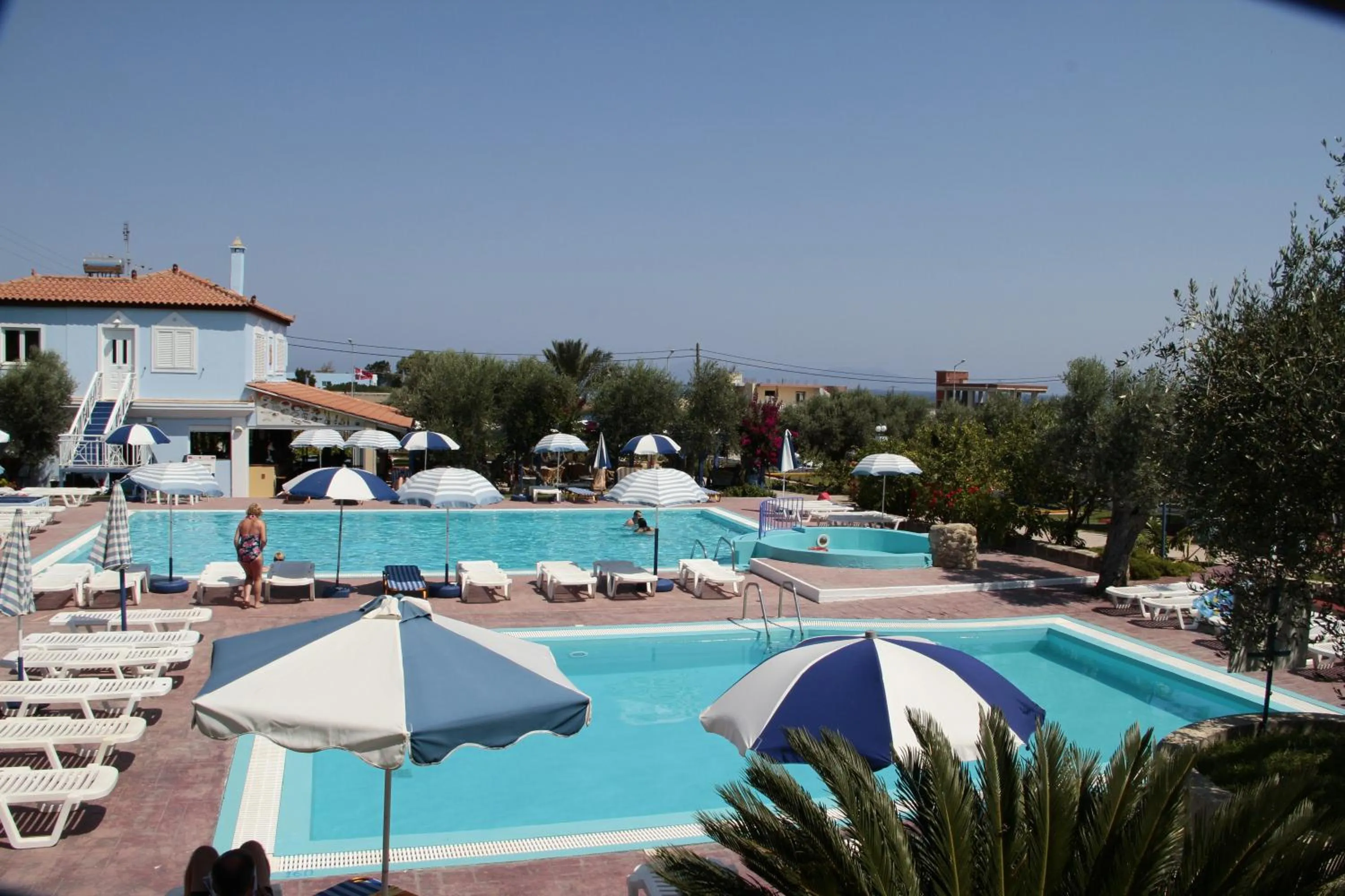 Swimming pool in Filoxenia Apartments & Studios