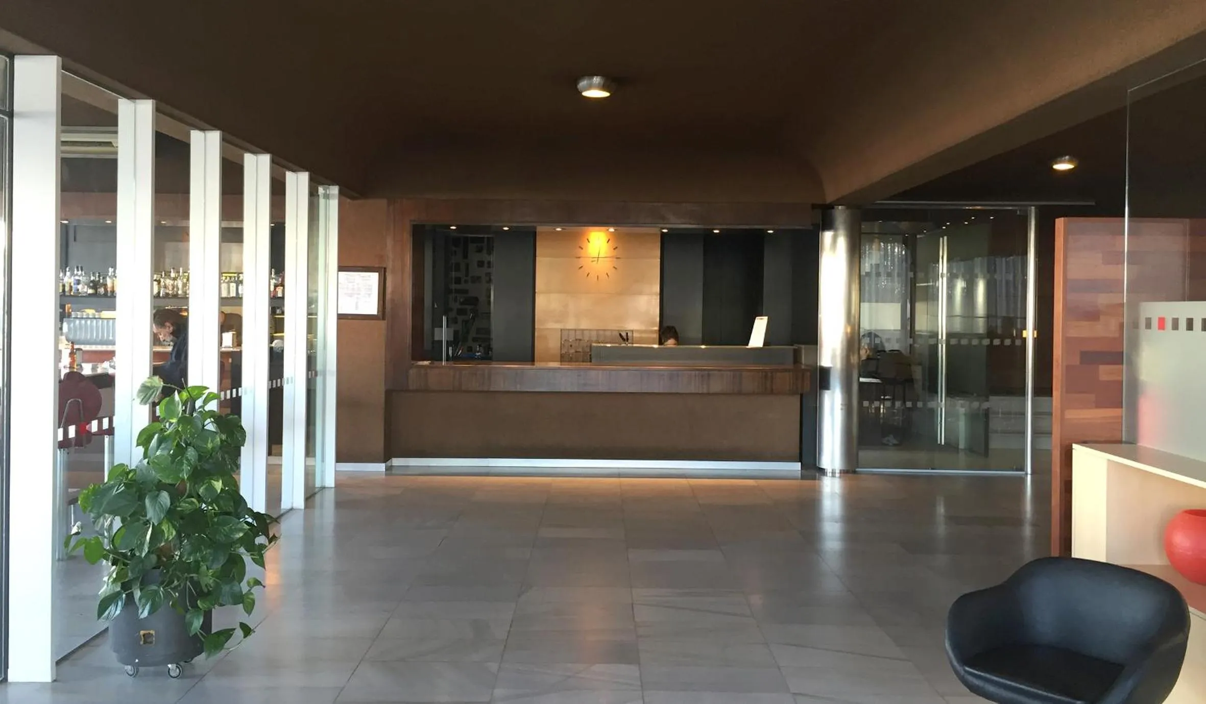 Lobby or reception in Hotel America Igualada