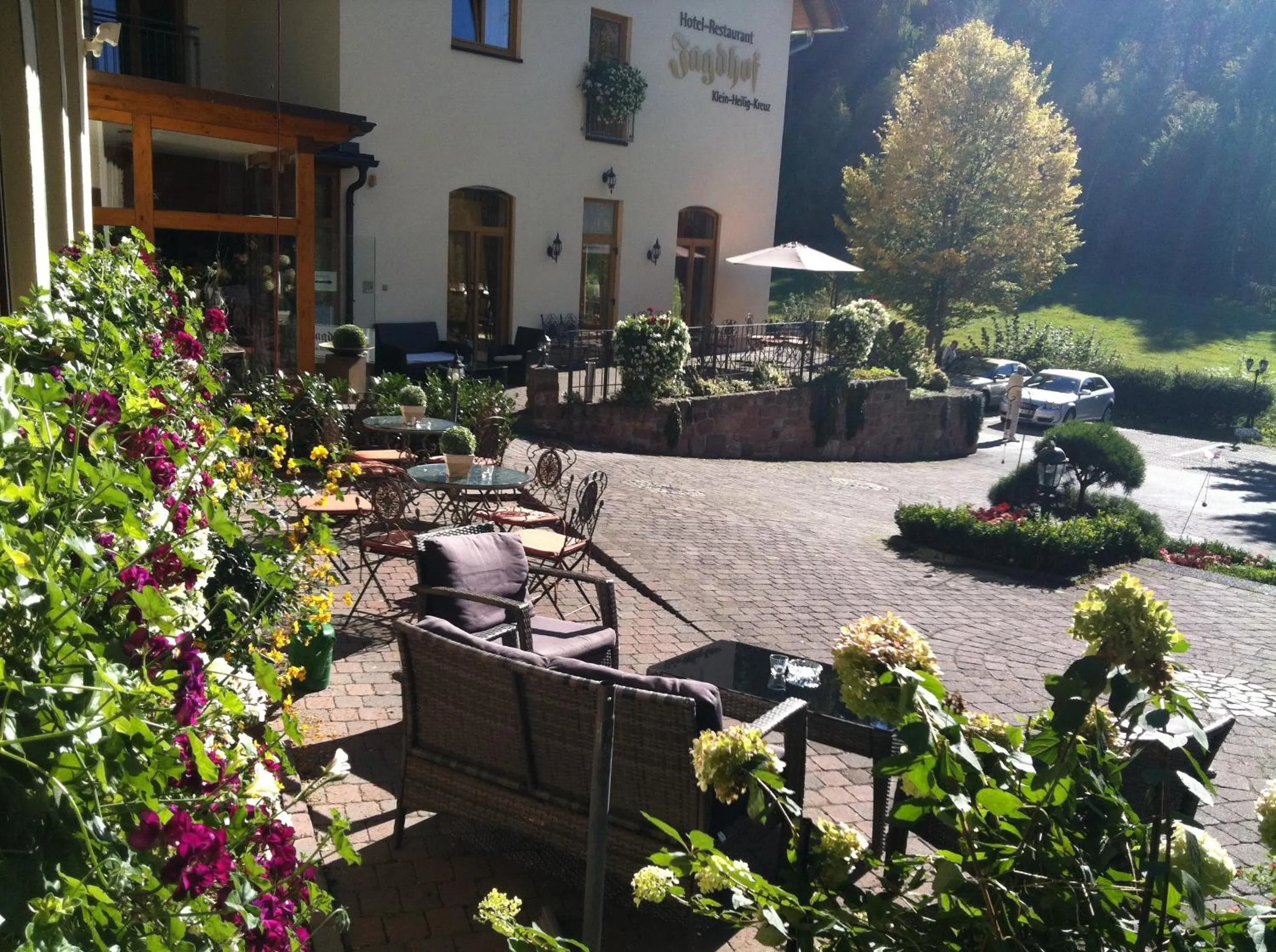 Patio in Jagdhof Klein Heilig Kreuz