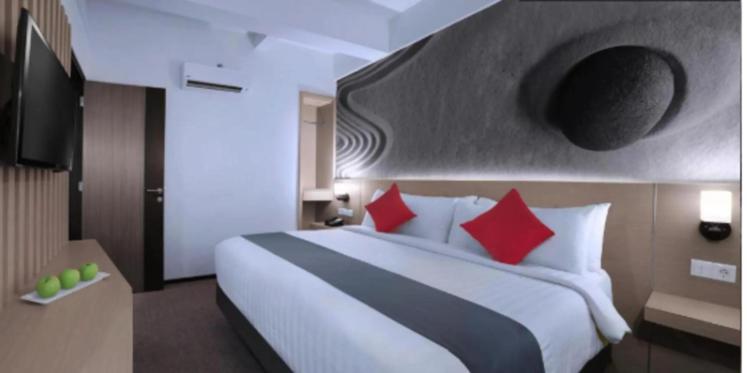 Bathroom, Bed in NEO+Waru-Sidoarjo by ASTON