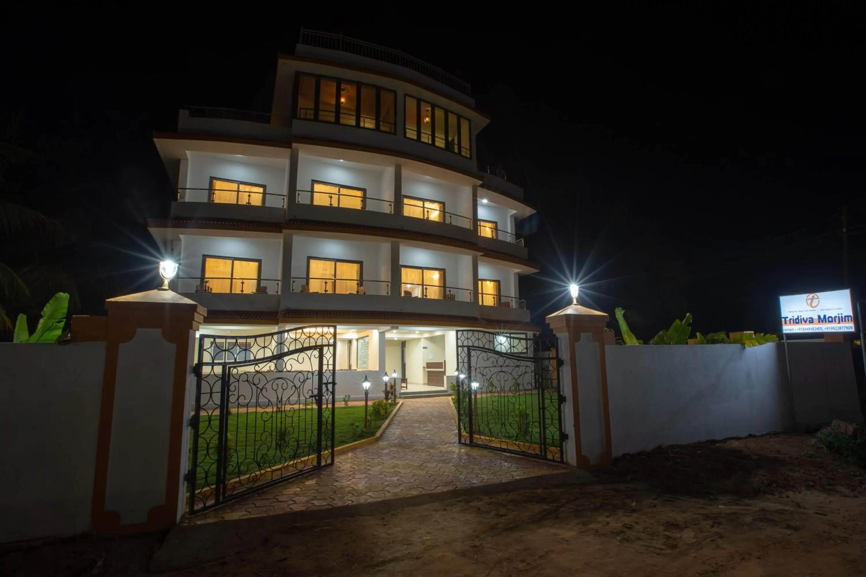 Property building in Tridiva Morjim 150 Meters to Morjim Beach