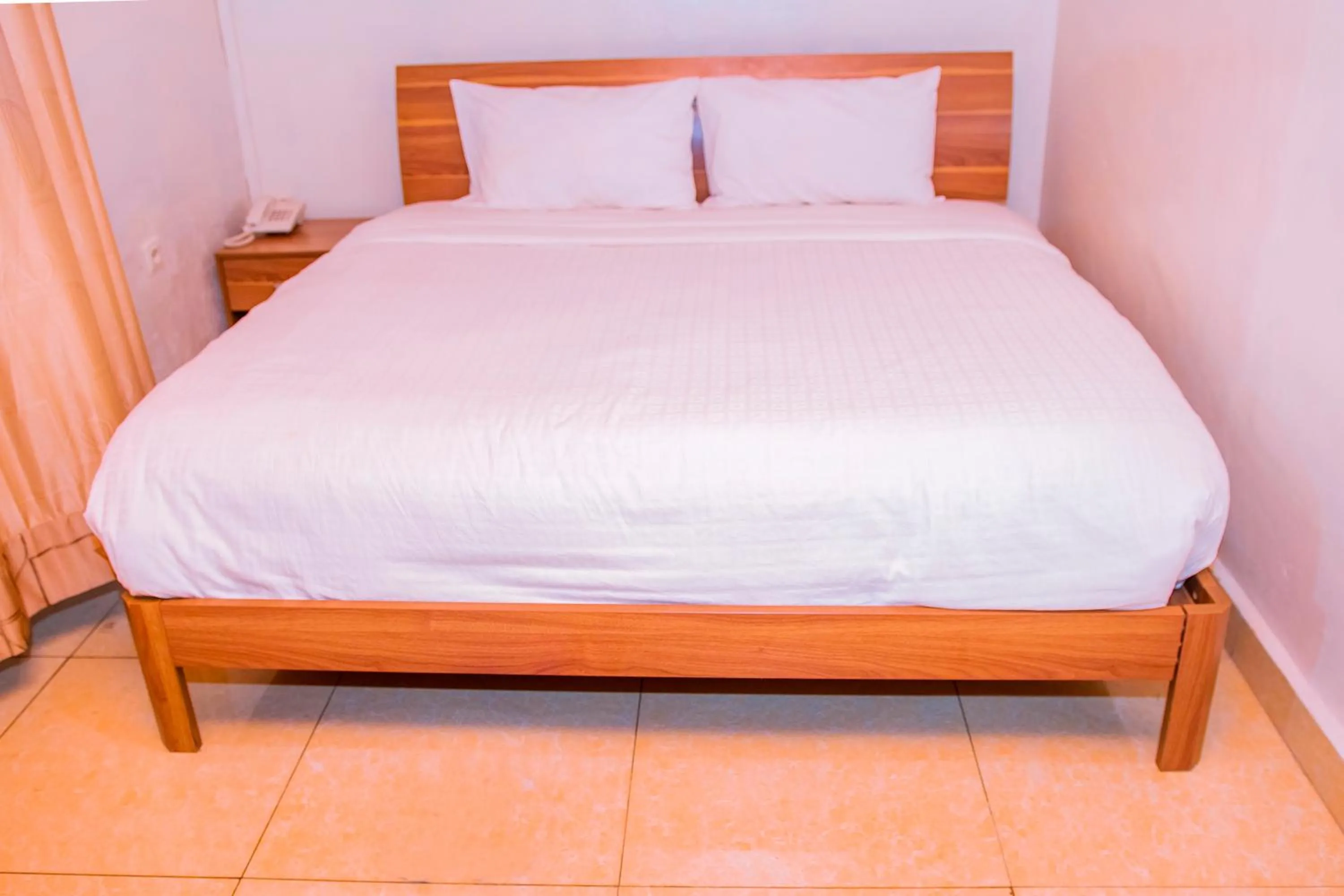 Bed in B.Maurice Guest House