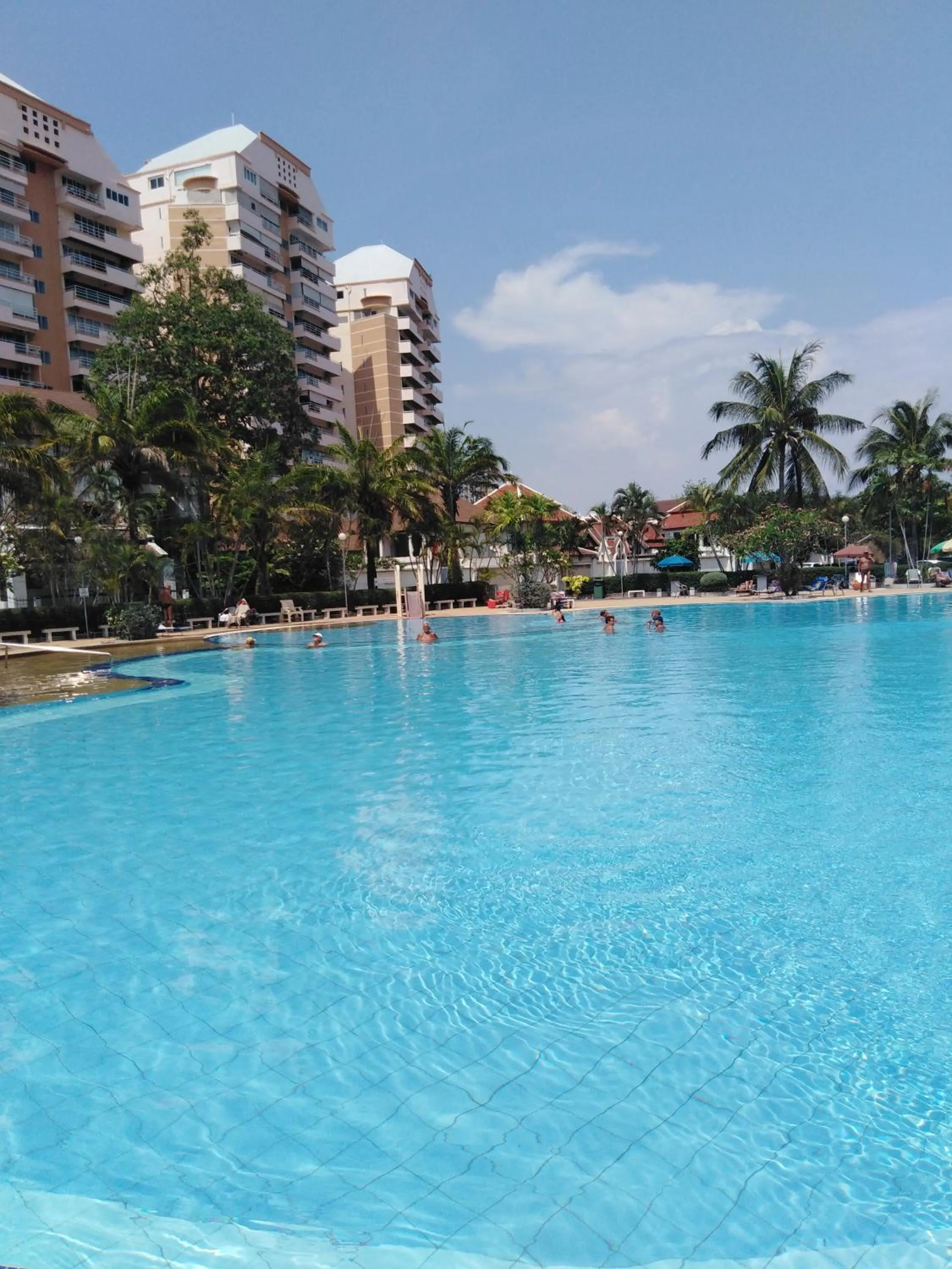 Swimming pool in B&B view talay 1 jomtien pattaya