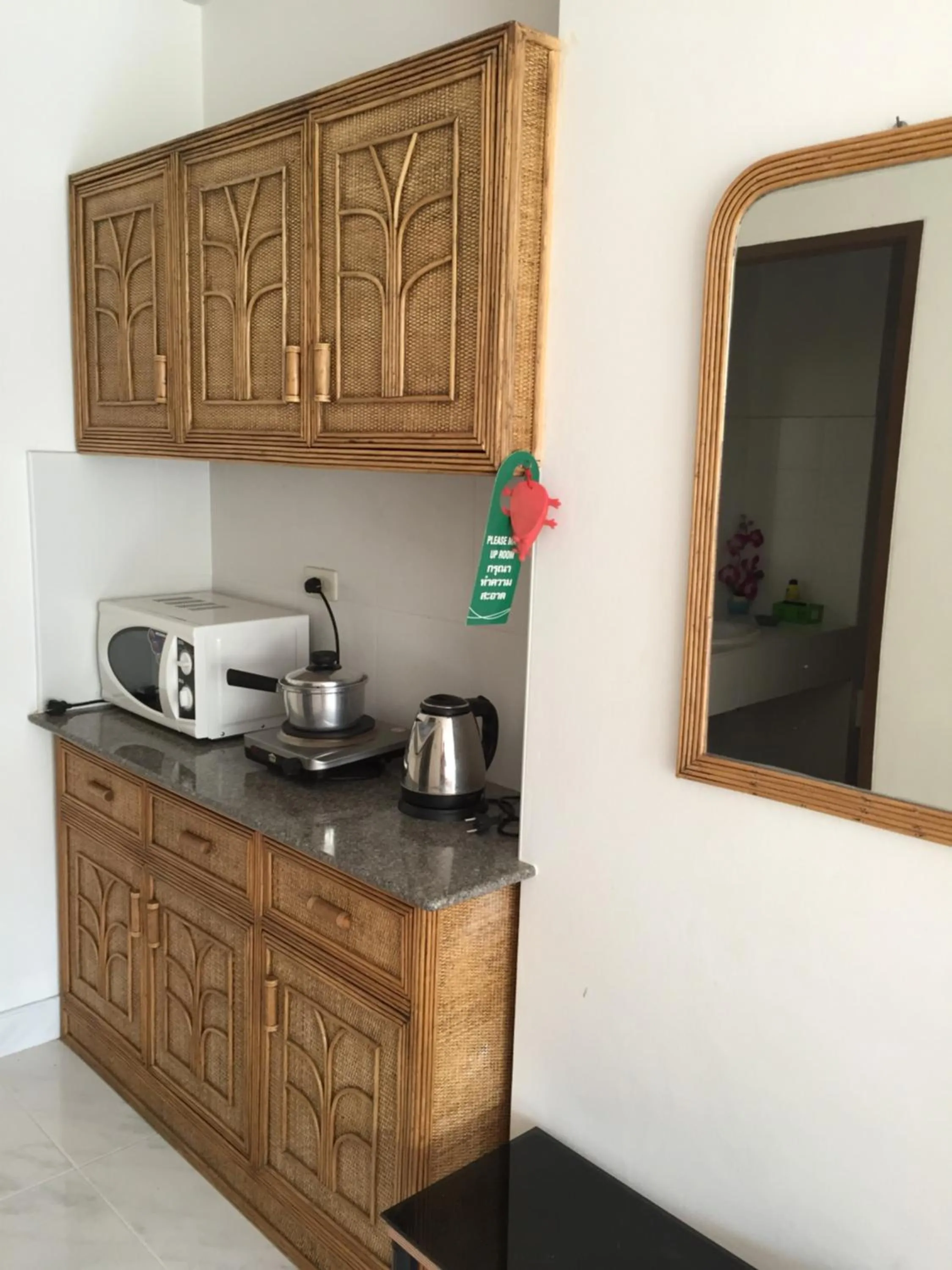 Kitchen or kitchenette in B&B view talay 1 jomtien pattaya