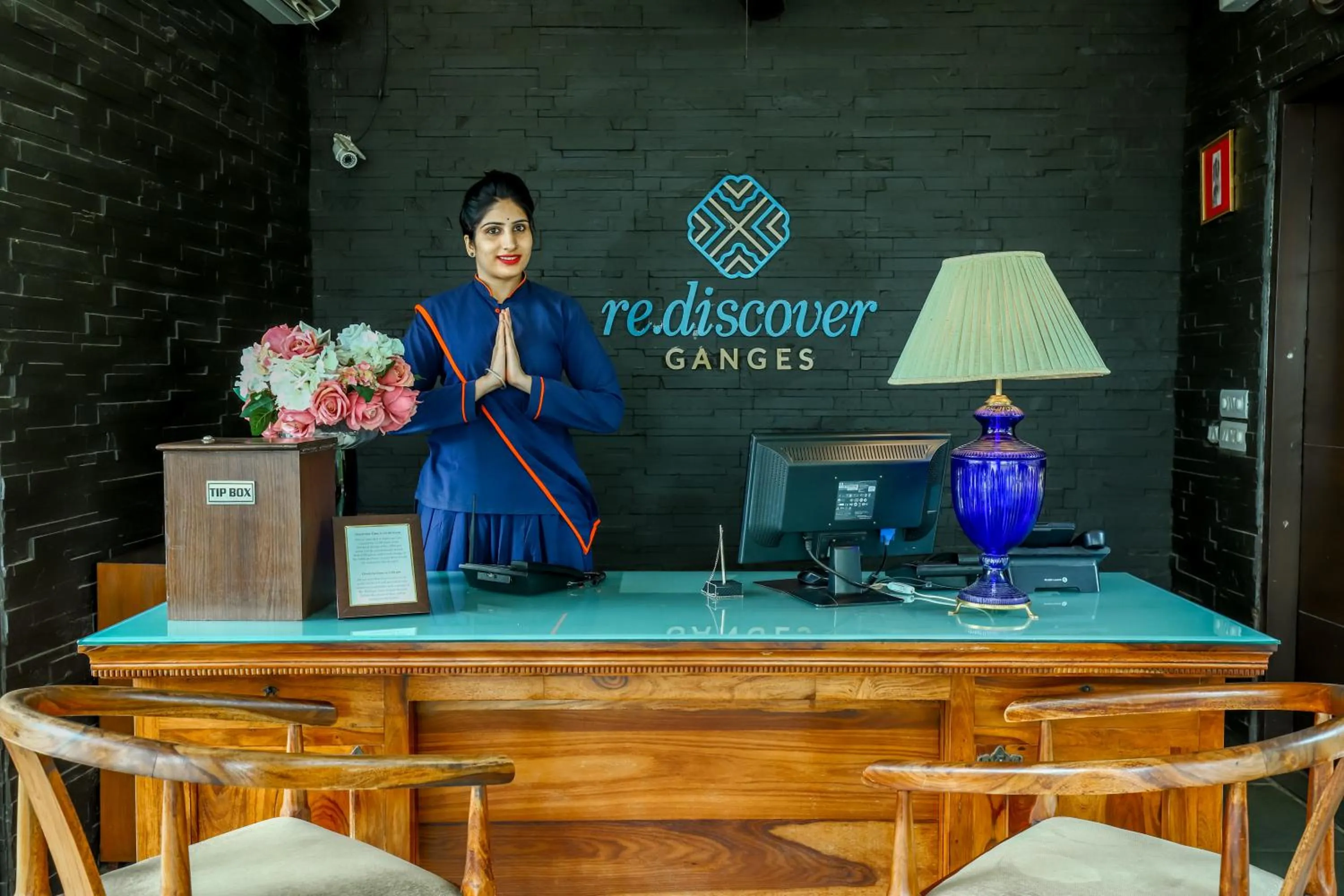 Staff in Amatra By The Ganges