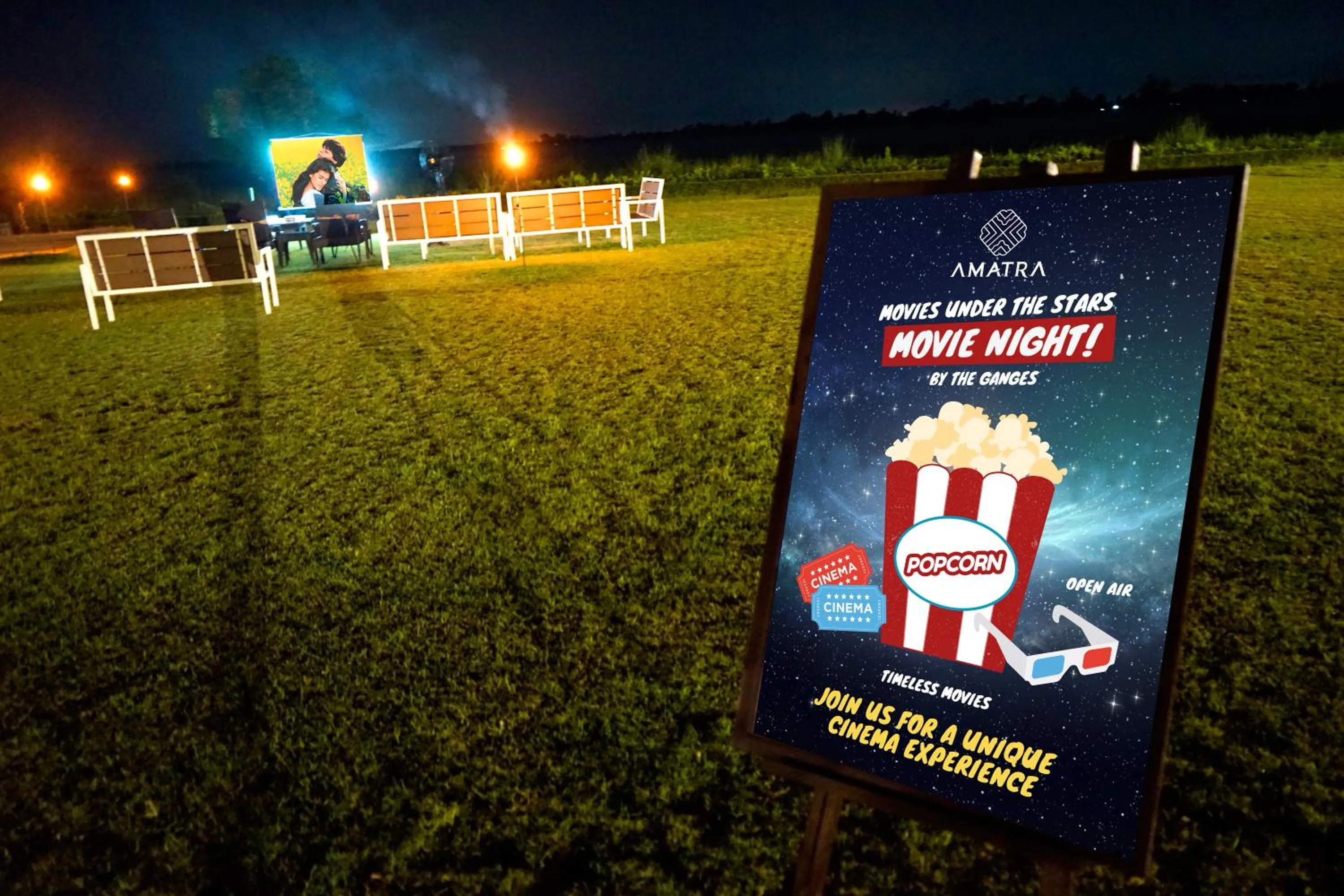 Garden in Amatra By The Ganges