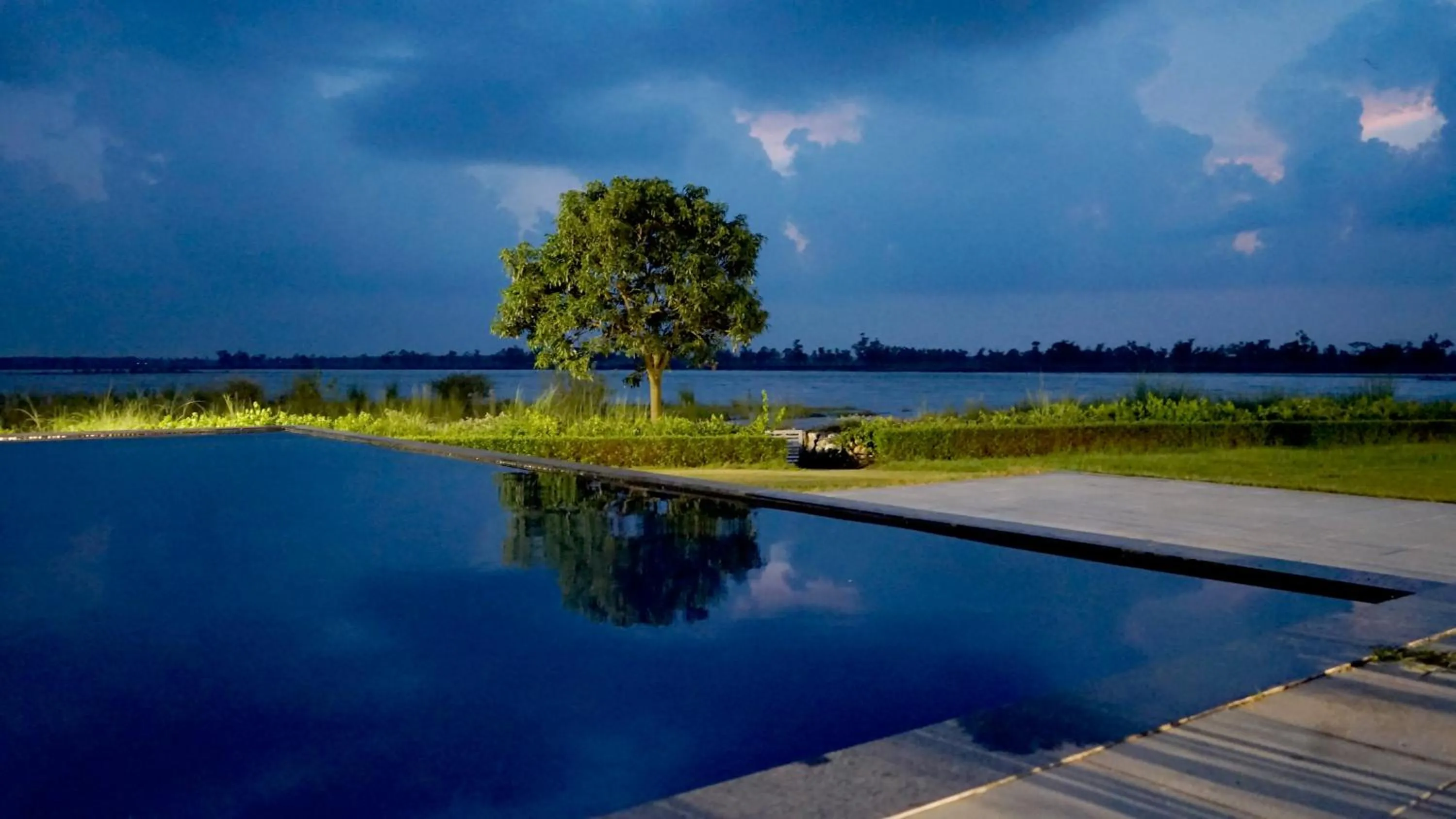 Natural landscape in Amatra By The Ganges