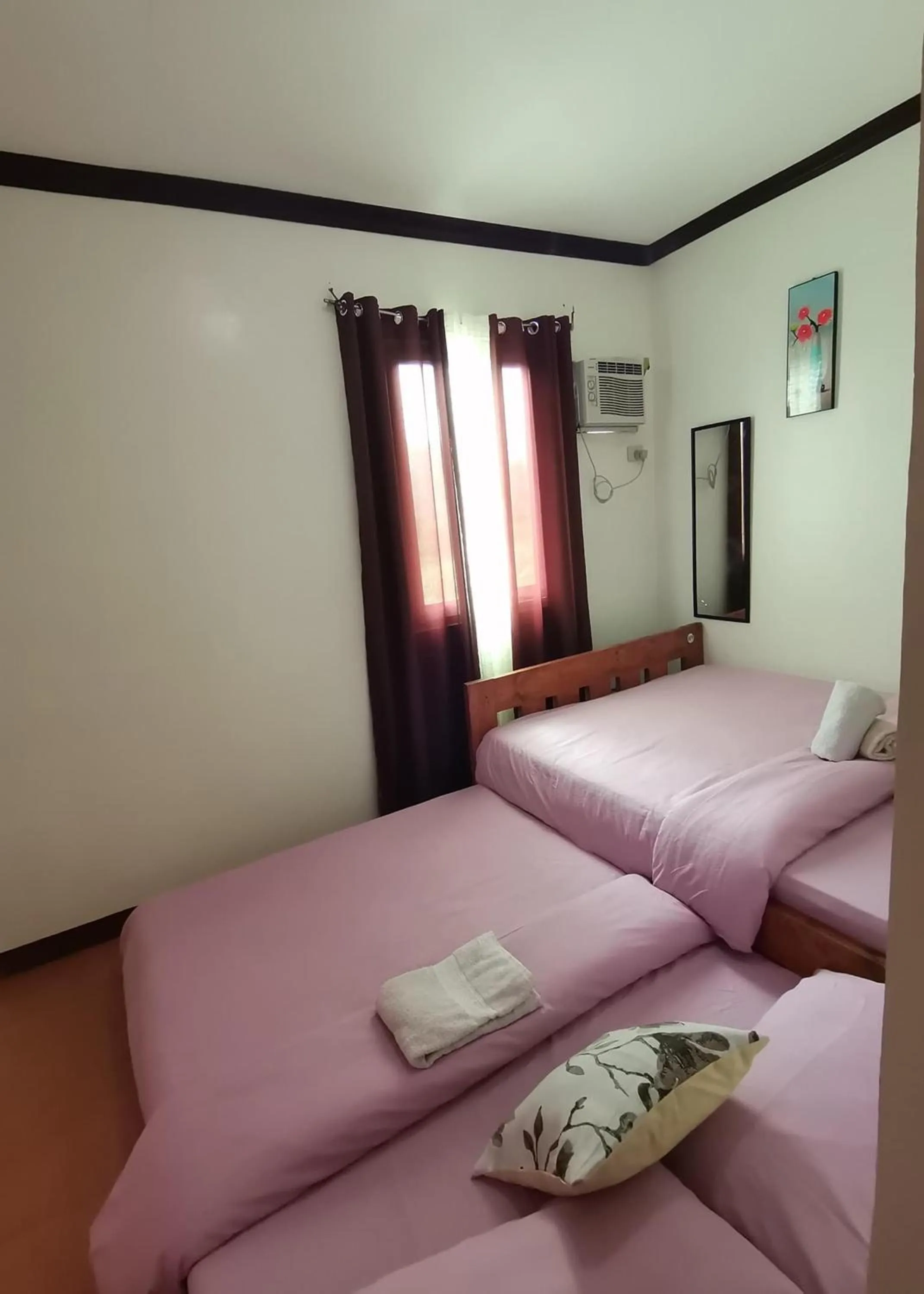 Bed in Rachel's Bed and Breakfast Near Tagaytay