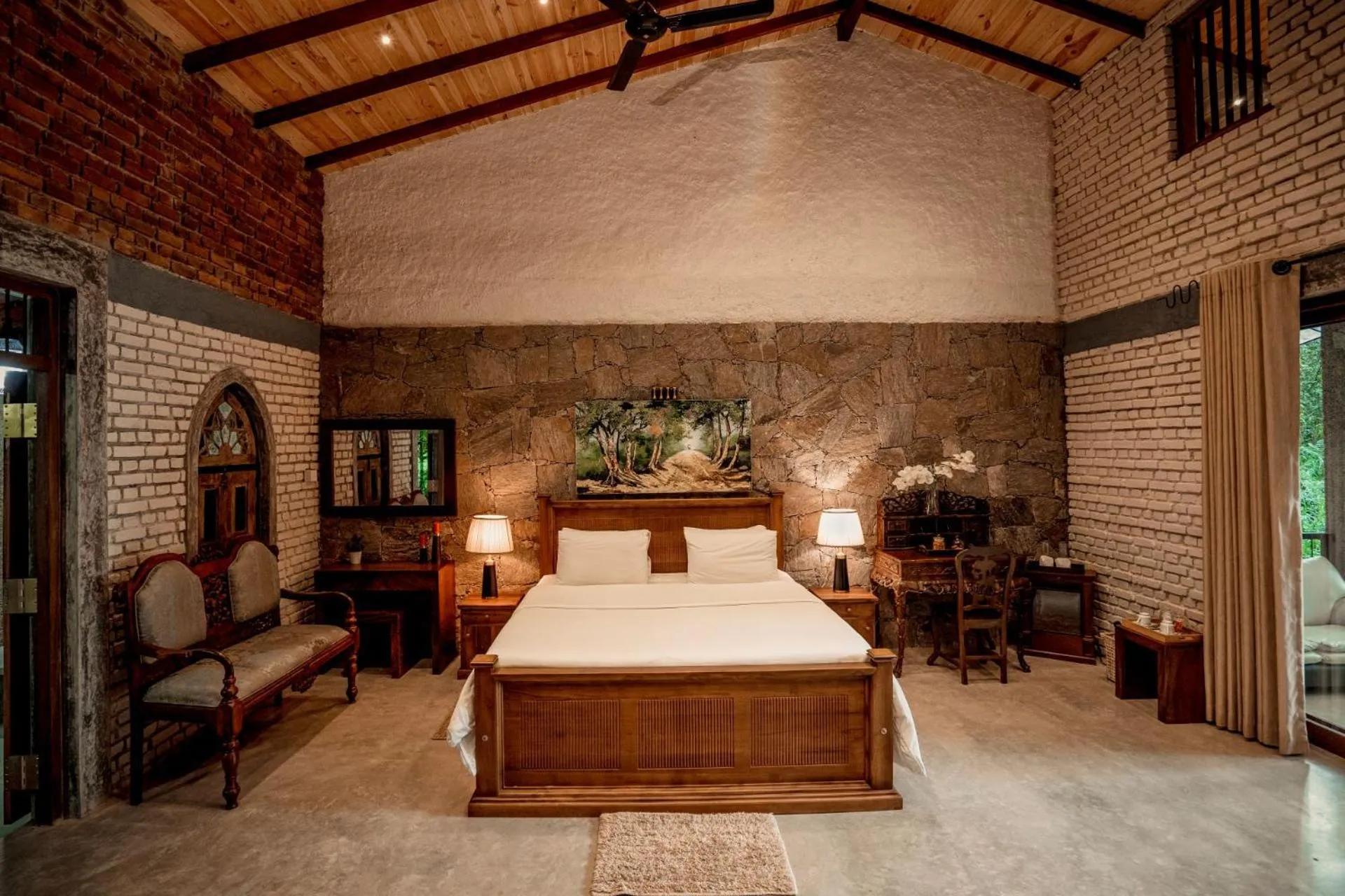 Bedroom, Bed in Arsulana Eco Lodge & Spa