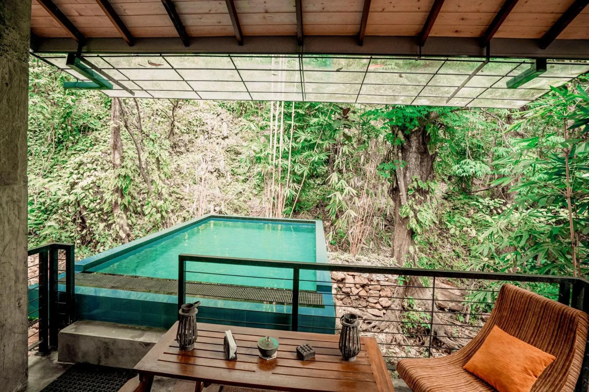 Pool view in Arsulana Eco Lodge & Spa