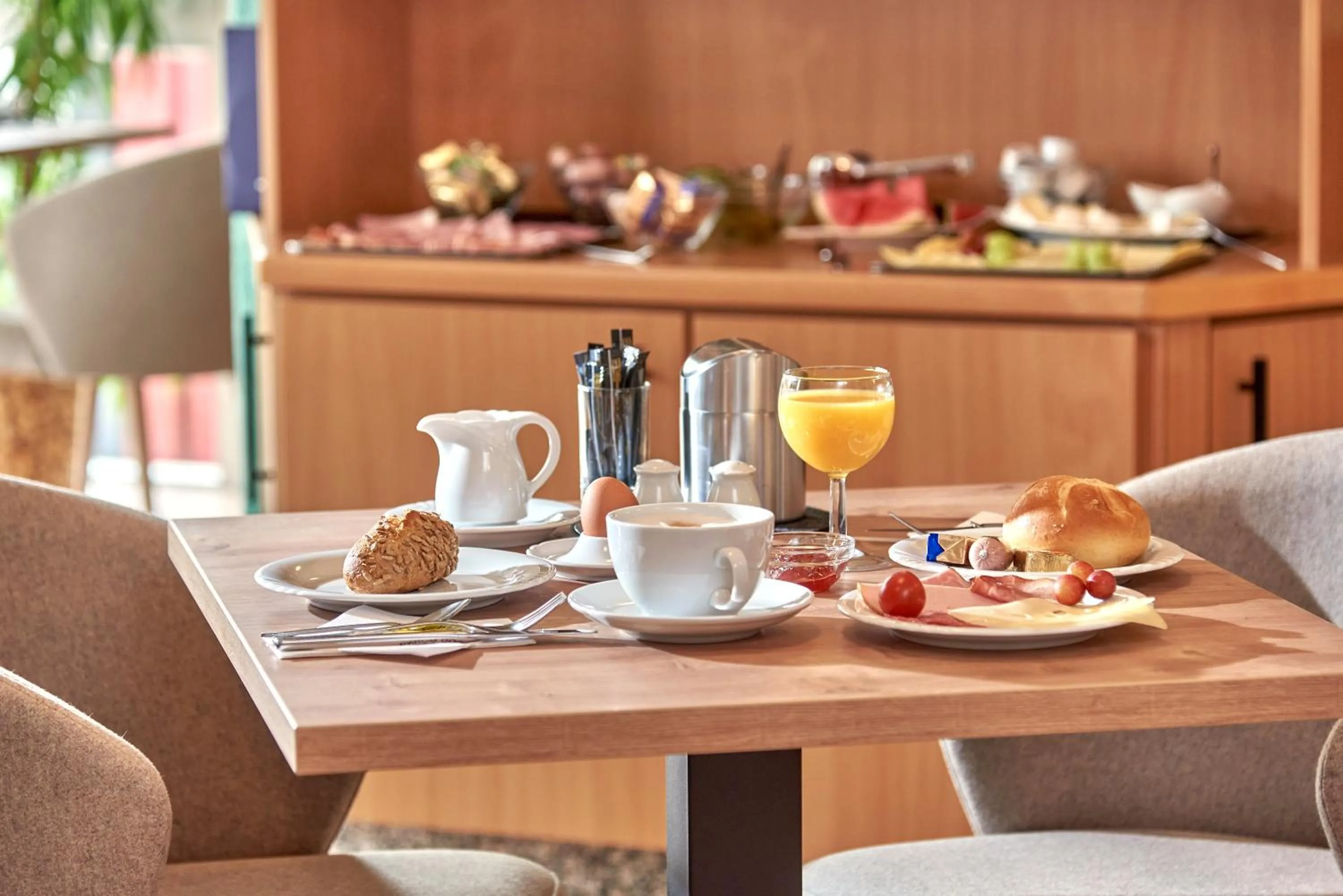 Breakfast in Apparthotel Minerva Diana Octavia