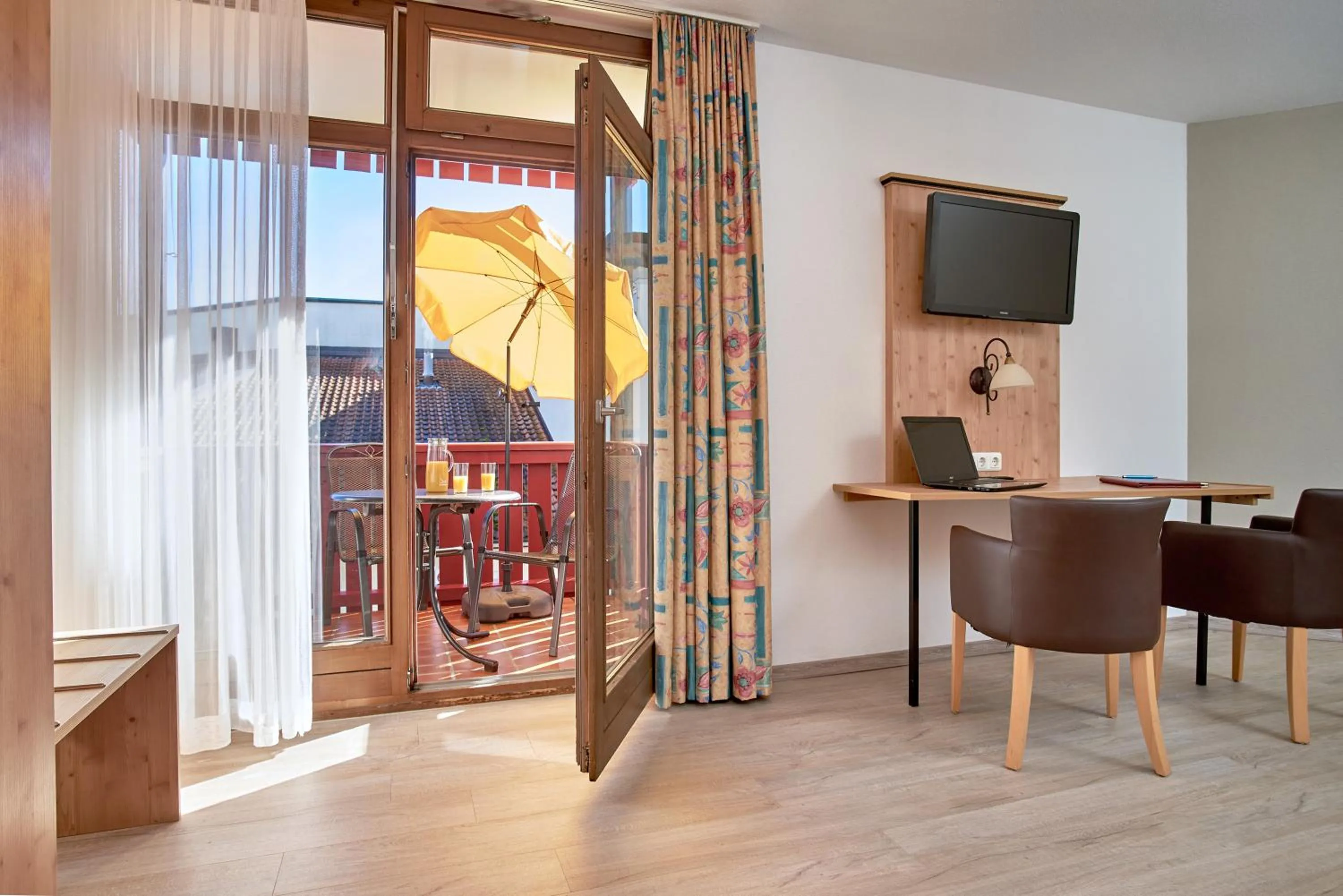 Balcony/Terrace in Apparthotel Minerva Diana Octavia